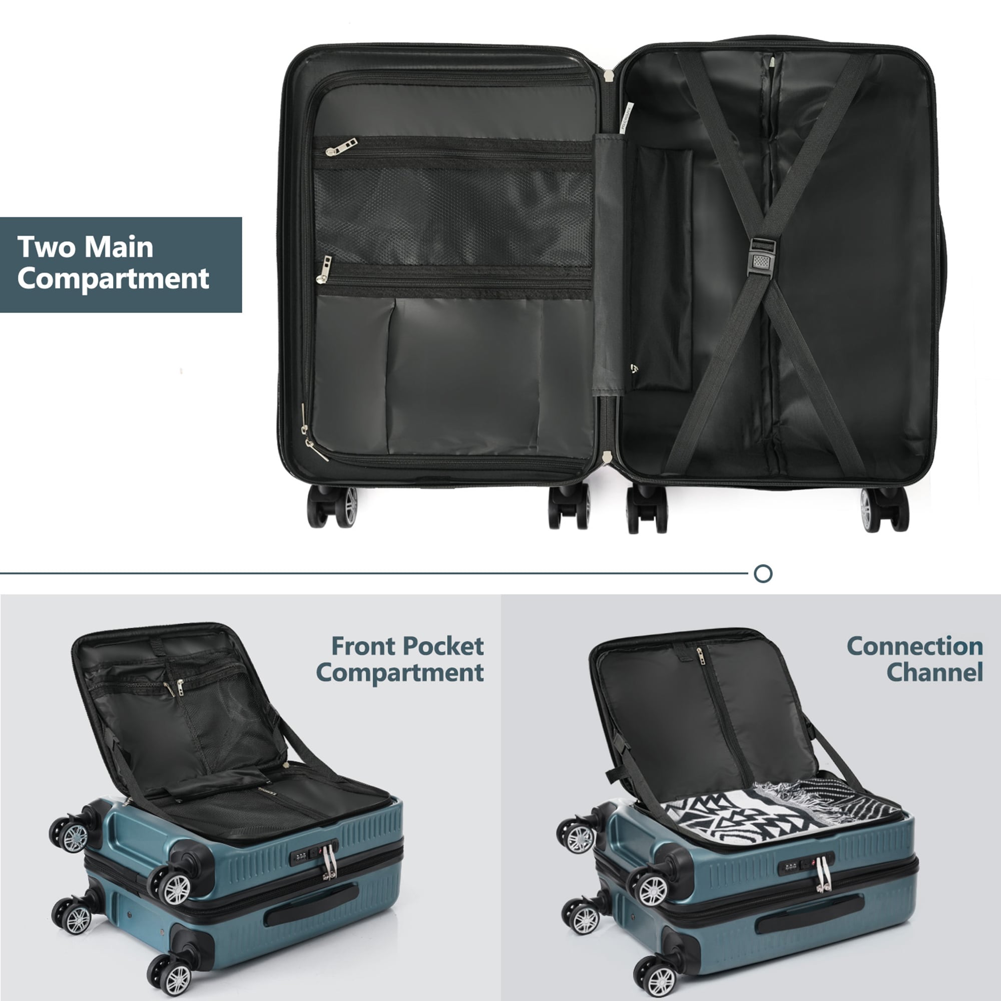 SINOFURN SYD9300003GB Luggage-And-Luggage-Sets - View #4