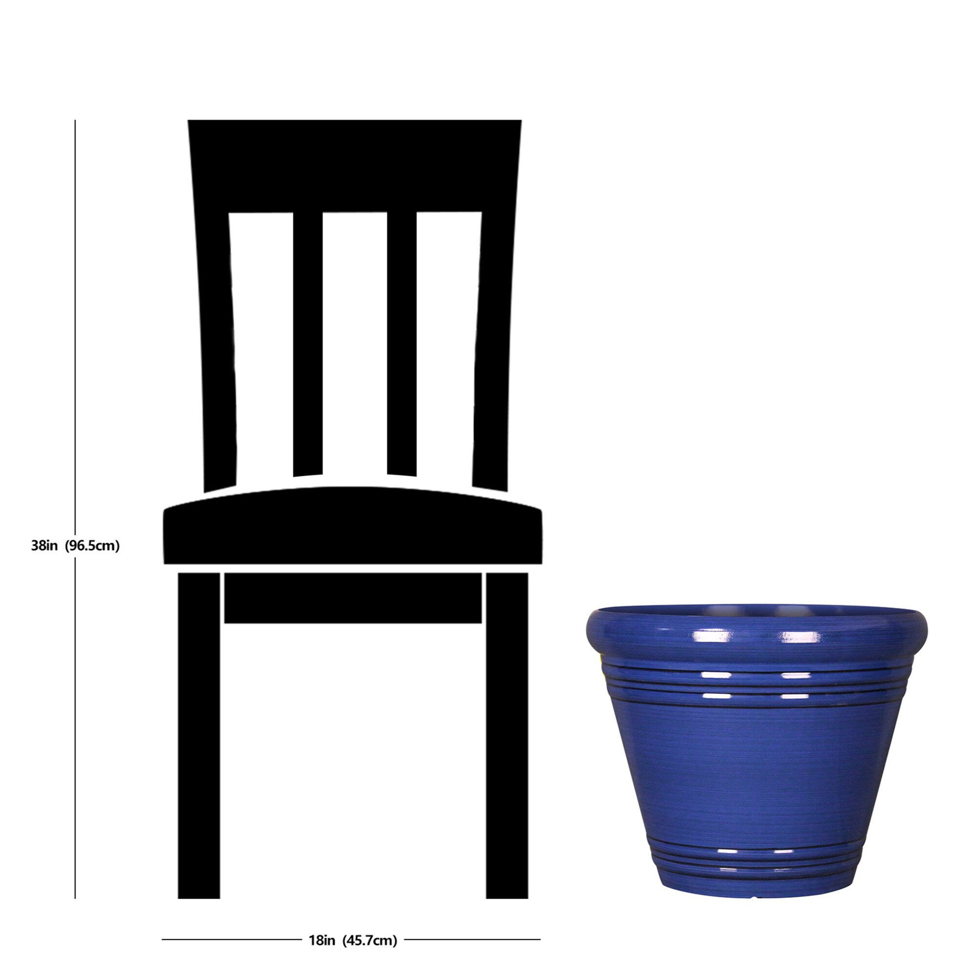 Style Selections PLC1618BBF Planter-Window-Box - View #6