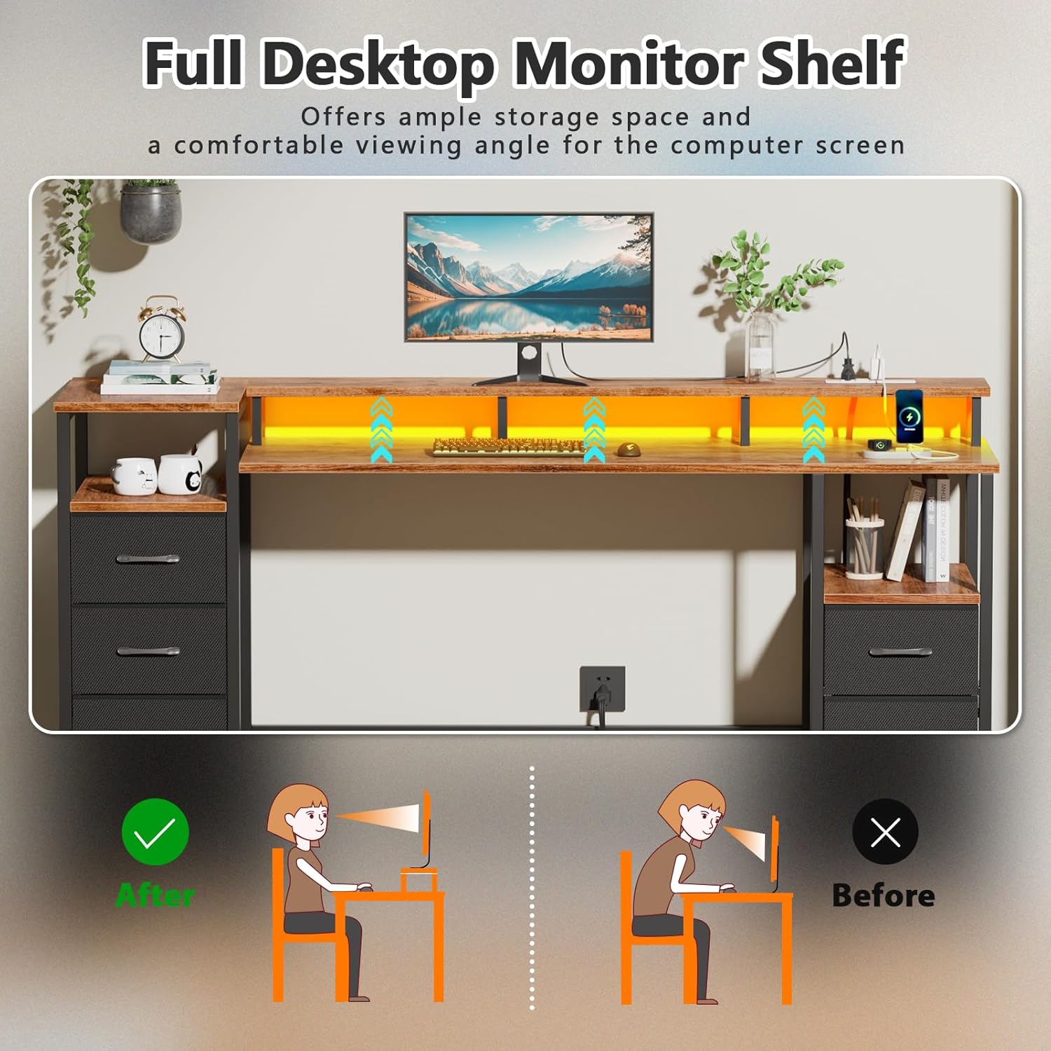 Furologee CD-031V1-CL-61-1-RB desks - View #8