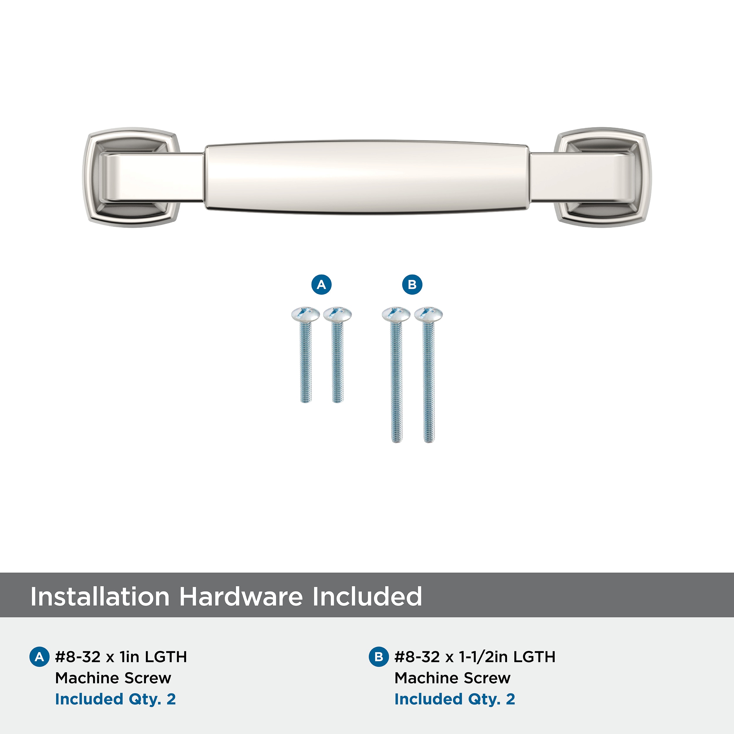Amerock BP36887PN Cabinet-Pulls - View #2