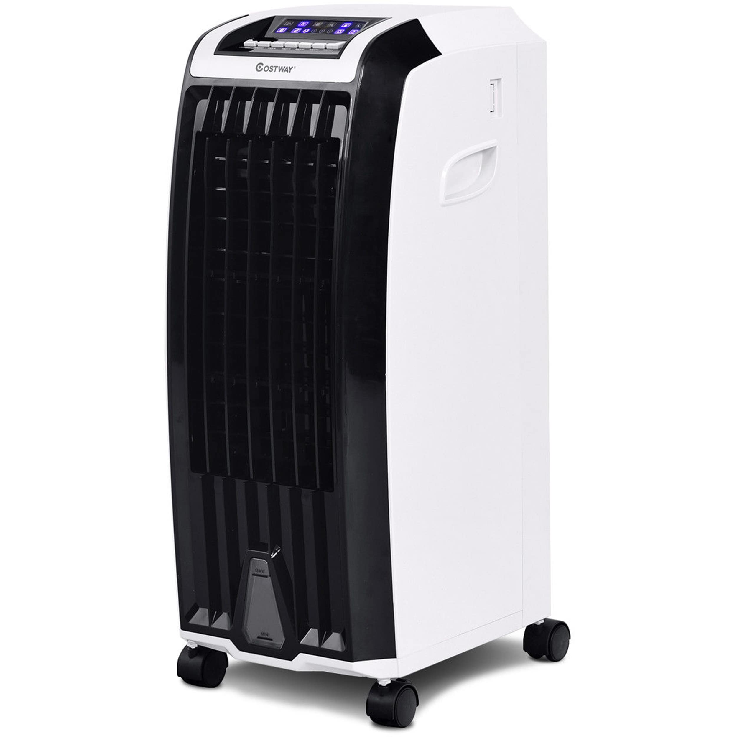  COSTWAY Portable Air Conditioners, 8000 BTU Air Conditioner  Unit spaces up to 230 Sq.Ft with Remote Control Dehumidifier Function  Window Wall Mount, 4 Caster Wheel, Sleep Mode and 2 Fan Speed 