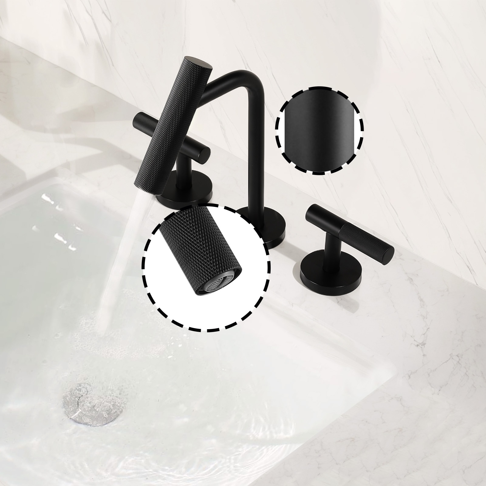 Poinic YUR-BF002MB Lavatory-Faucets - View #4