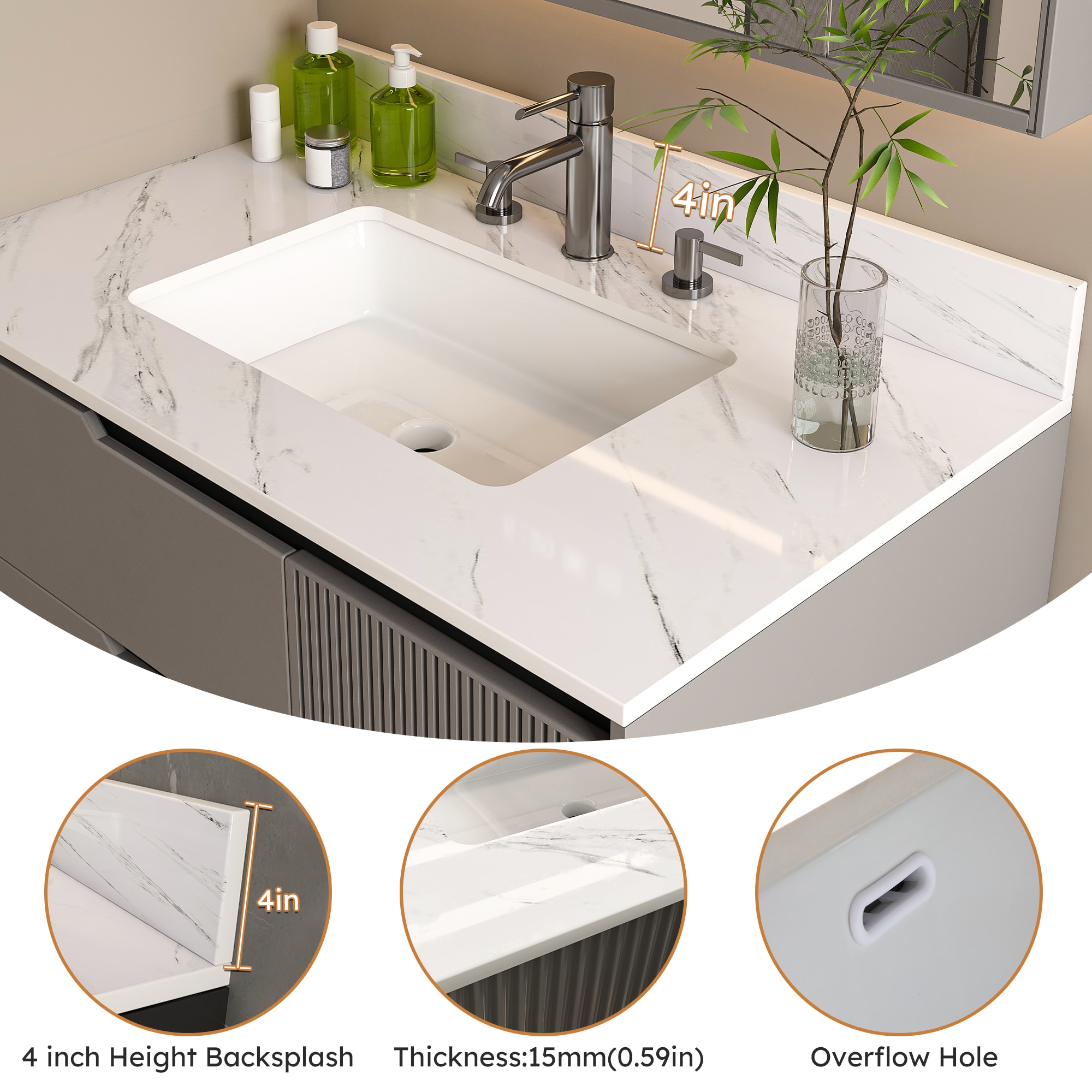 Tatayosi RY-0P194075 Bath-Vanity-Combo - View #8