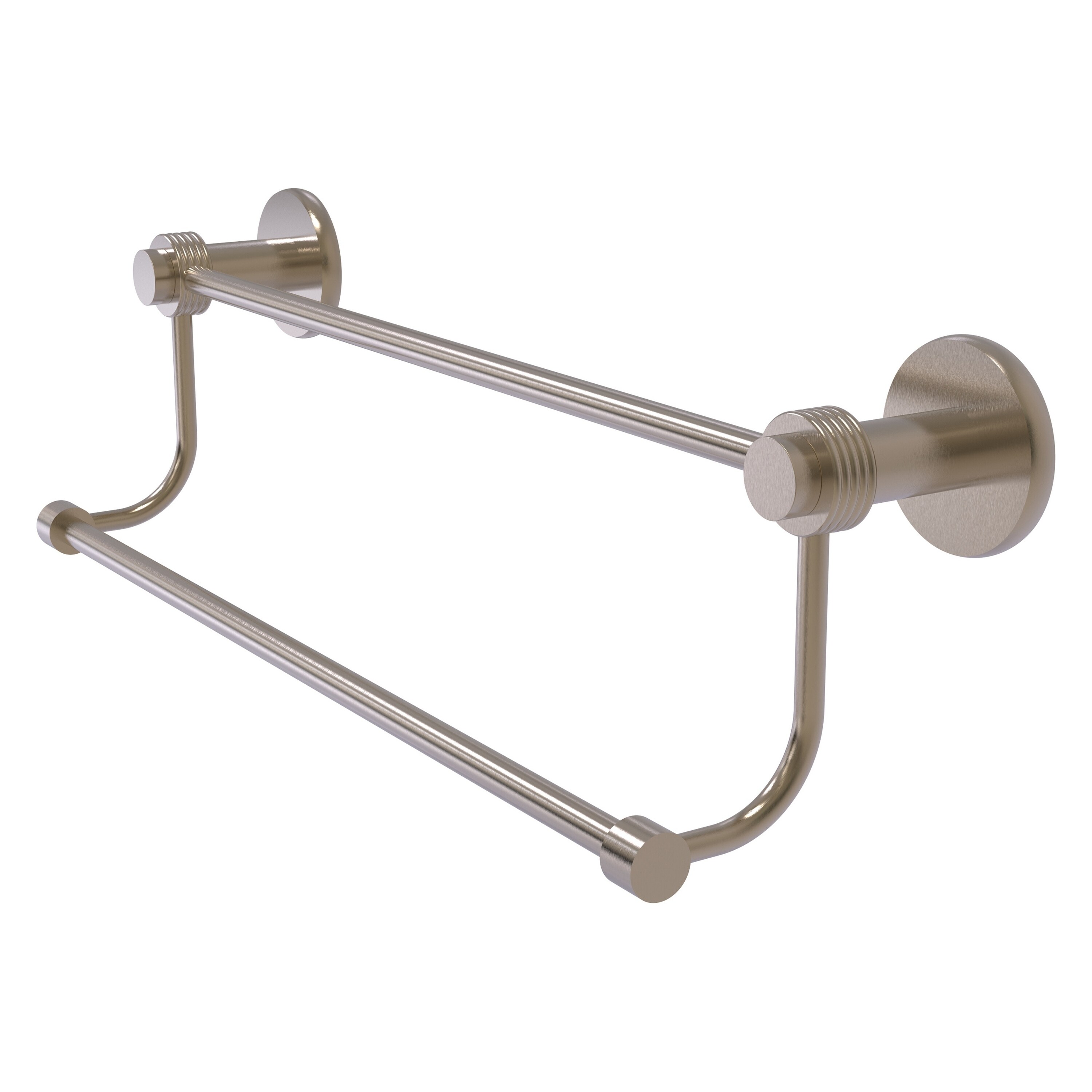 Allied Brass 9072G/30-PEW Mercury 30-in double Antique Pewter Wall mount Double Towel Bar