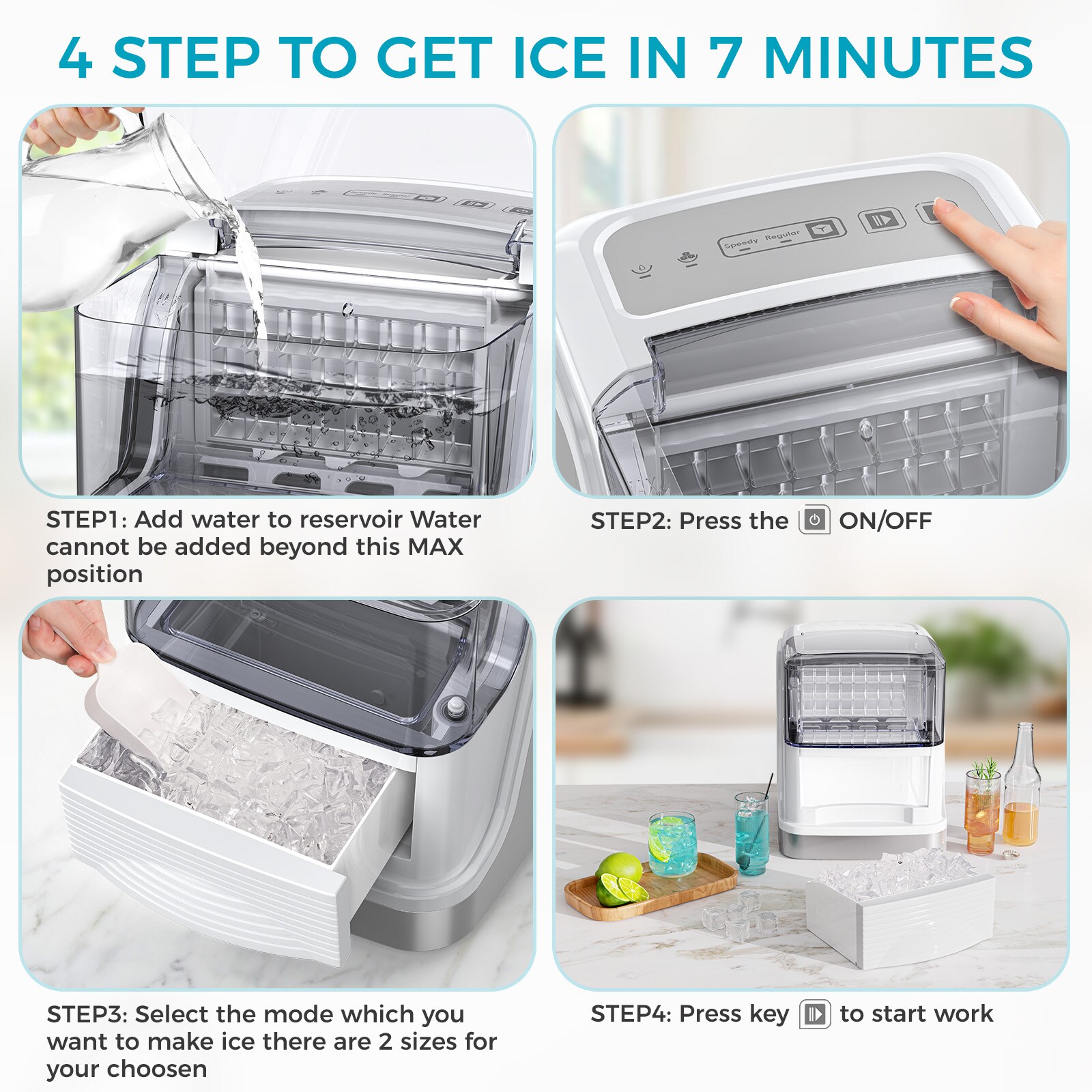 COWSAR LSZ39IM15S Ice-Makers - View #6