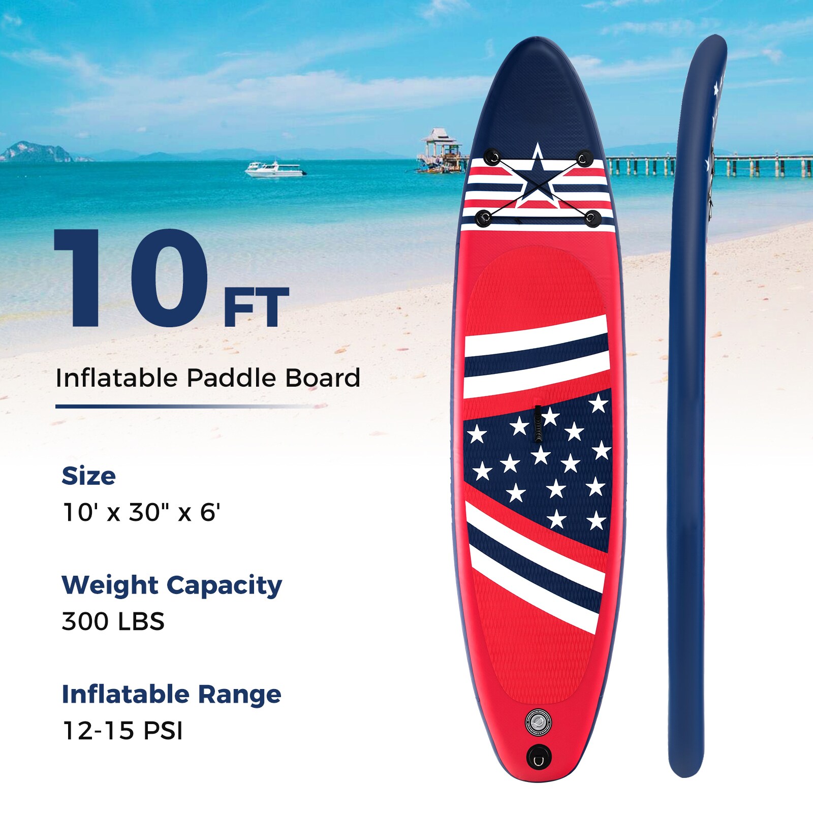 Slickblue D-CO-29183PS Stand-Up-Paddle-Boards - View #3