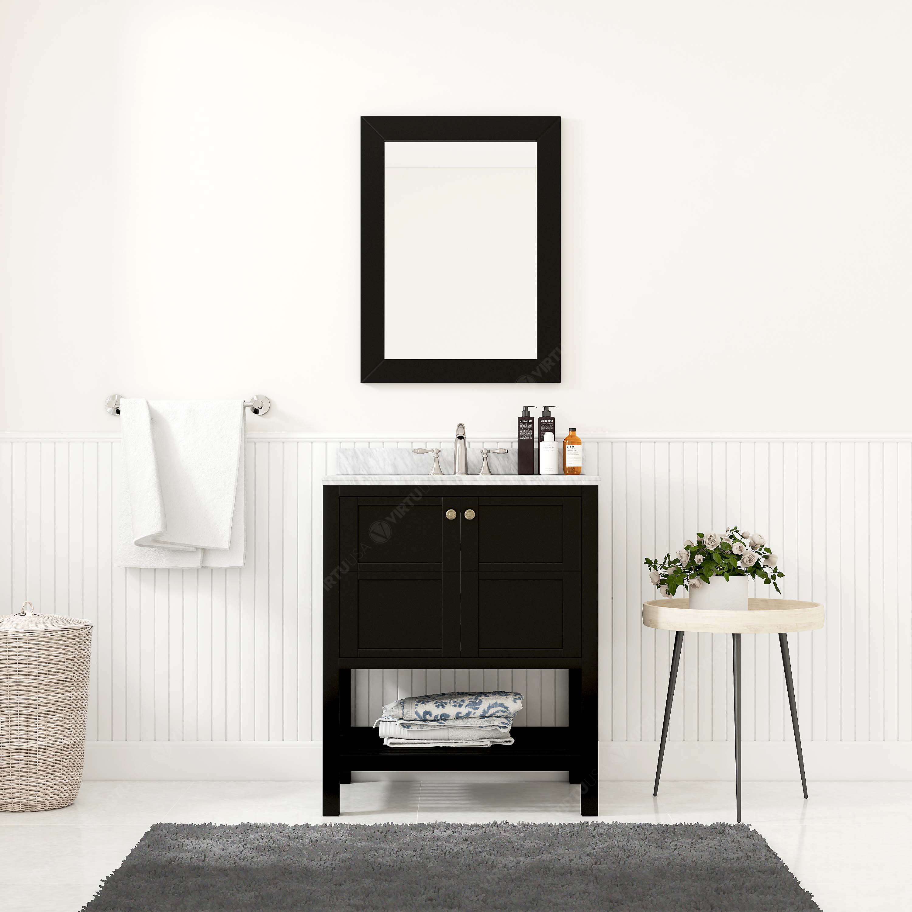 Virtu USA ES-30030-WMRO-ES Bath-Vanity-Combo - View #2