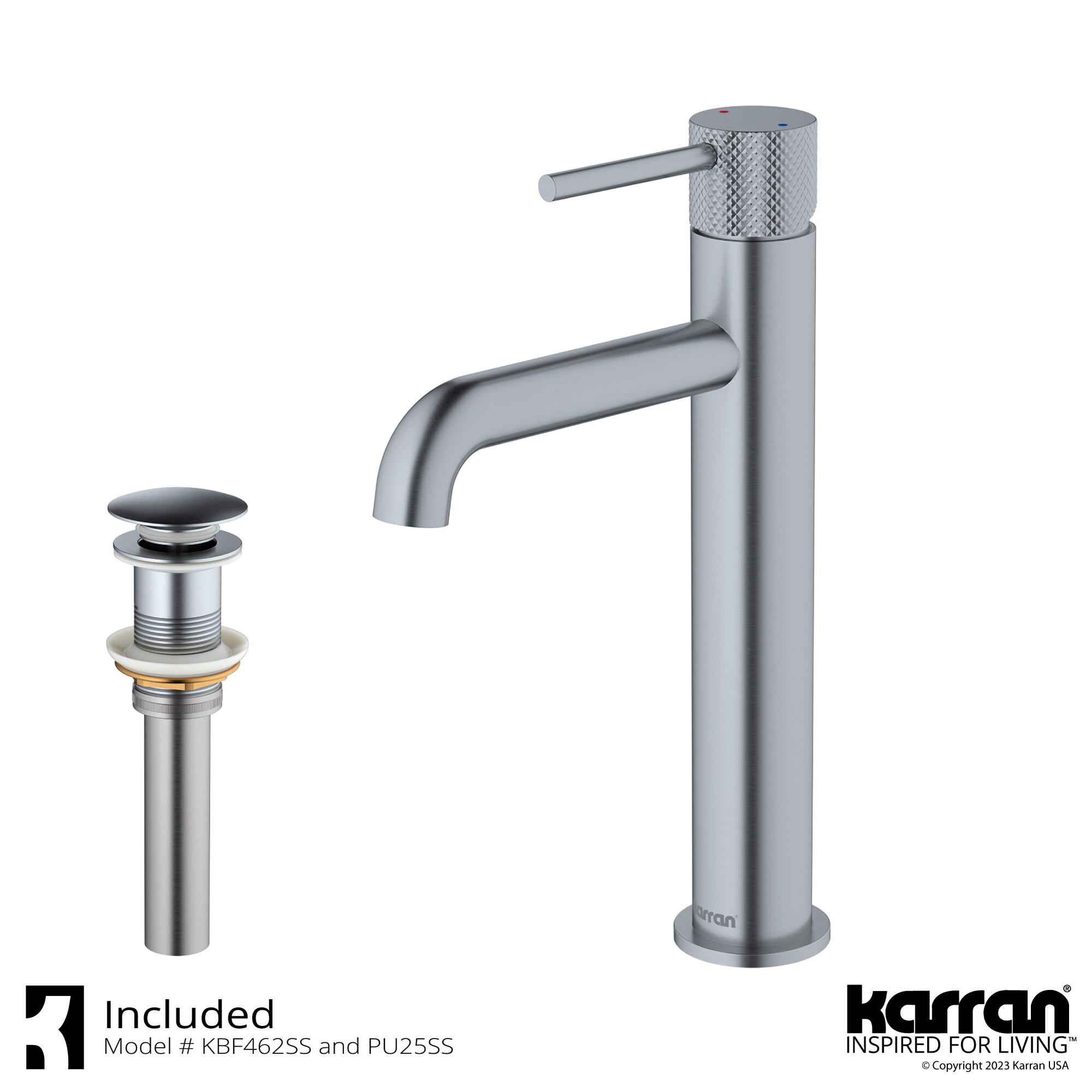 Karran KBF462SS Lavatory-Faucets - View #2