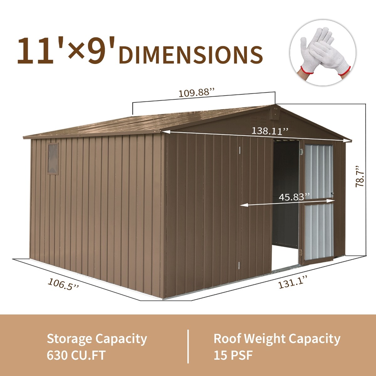 KEOKLE W1859S00067 Metal-Storage-Buildings-Sheds - View #4