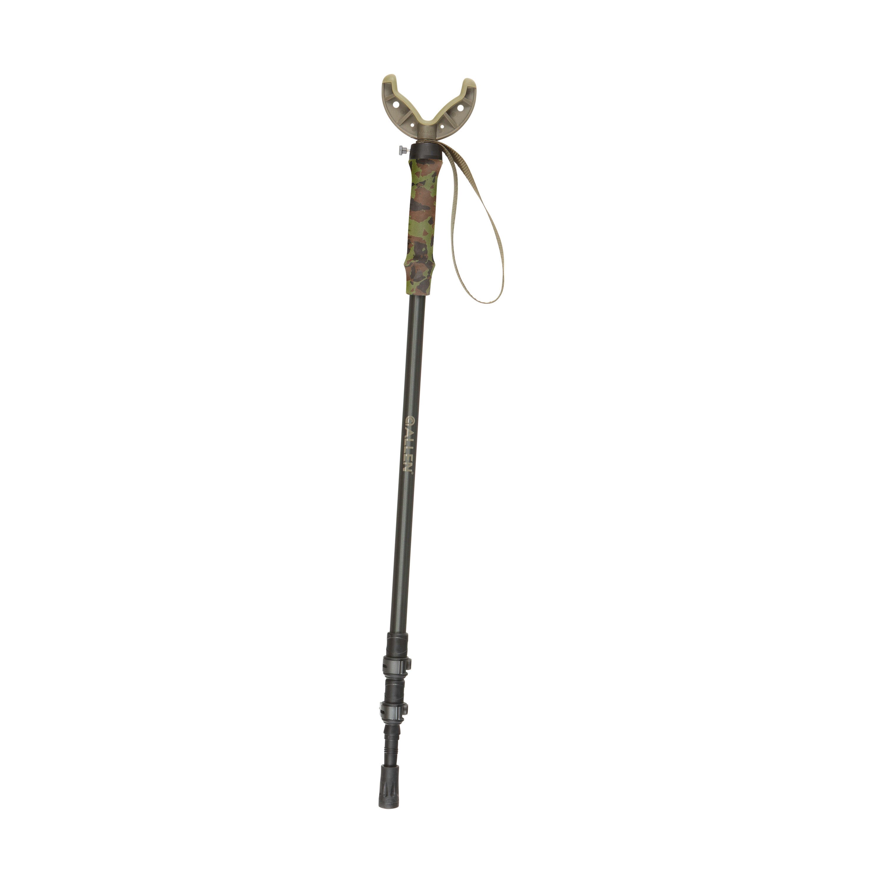 Allen Company Axial Shooting Stick, Tripod/Bipod/Monopod, 61 Max Height,  Black