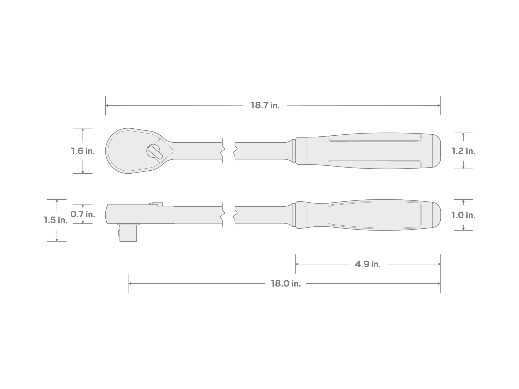 TEKTON SRH02218 ratchets - View #6
