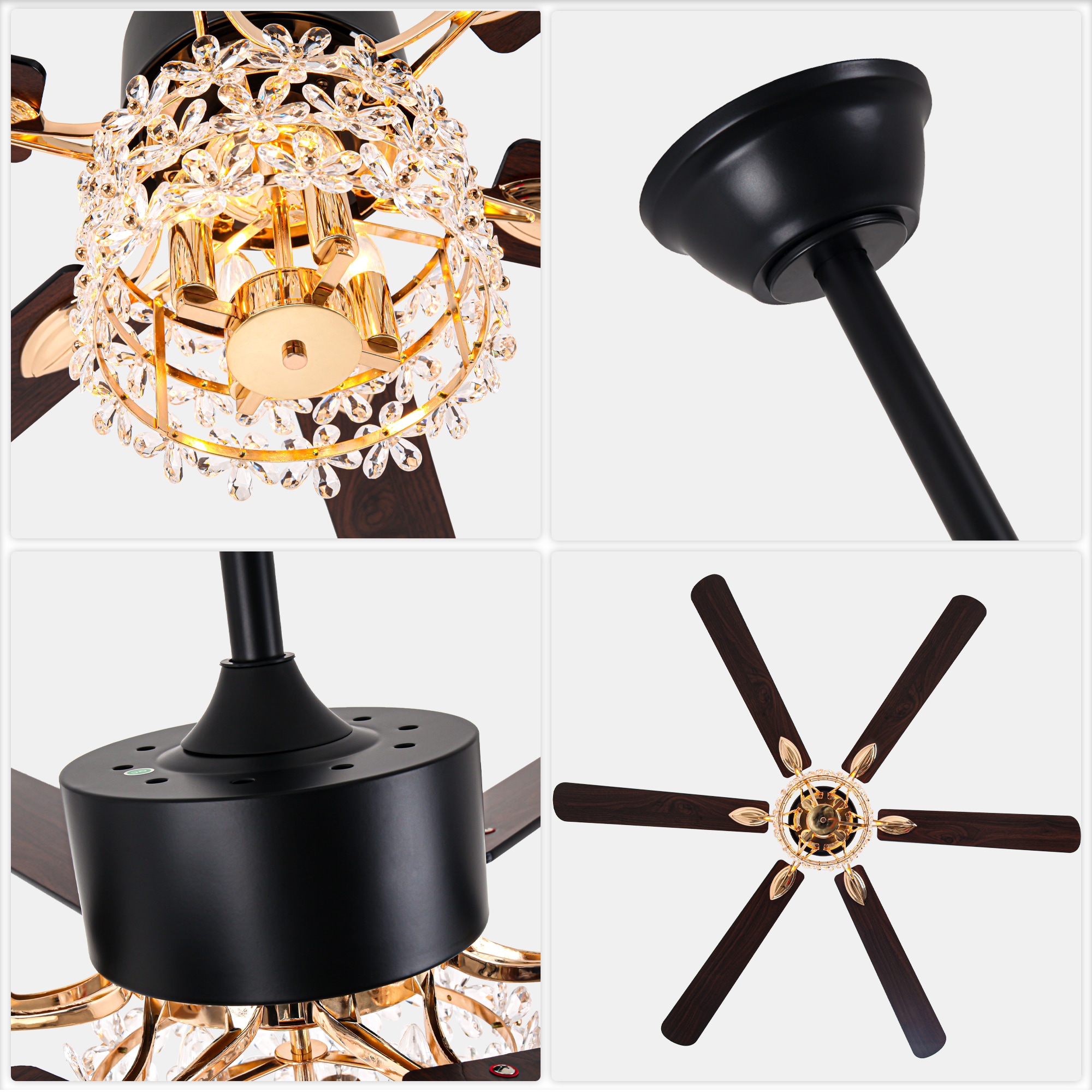 Oaks Decor DC6510OKEL-B Ceiling-Fans - View #10