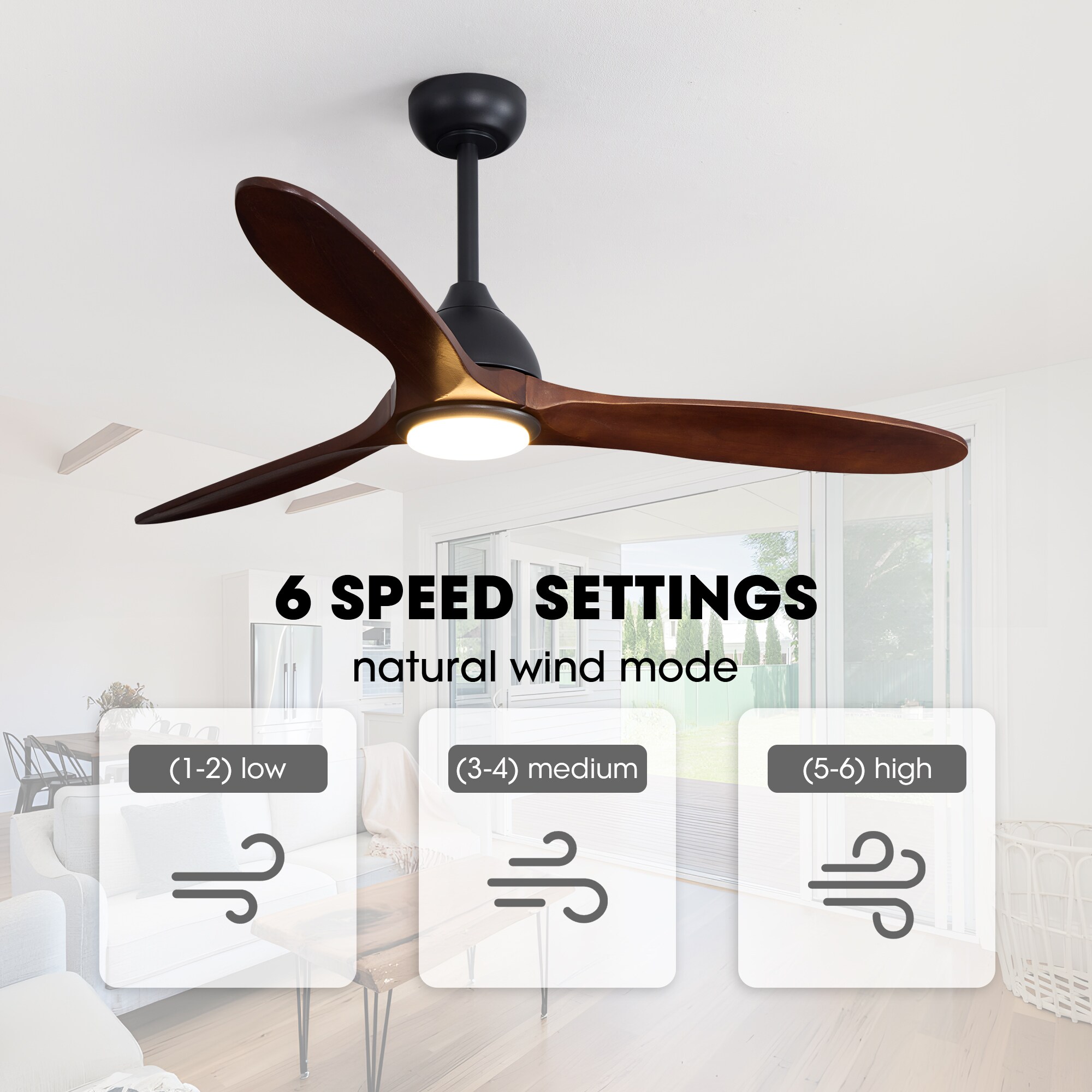 Antoine LSBD-43 Ceiling-Fans - View #5