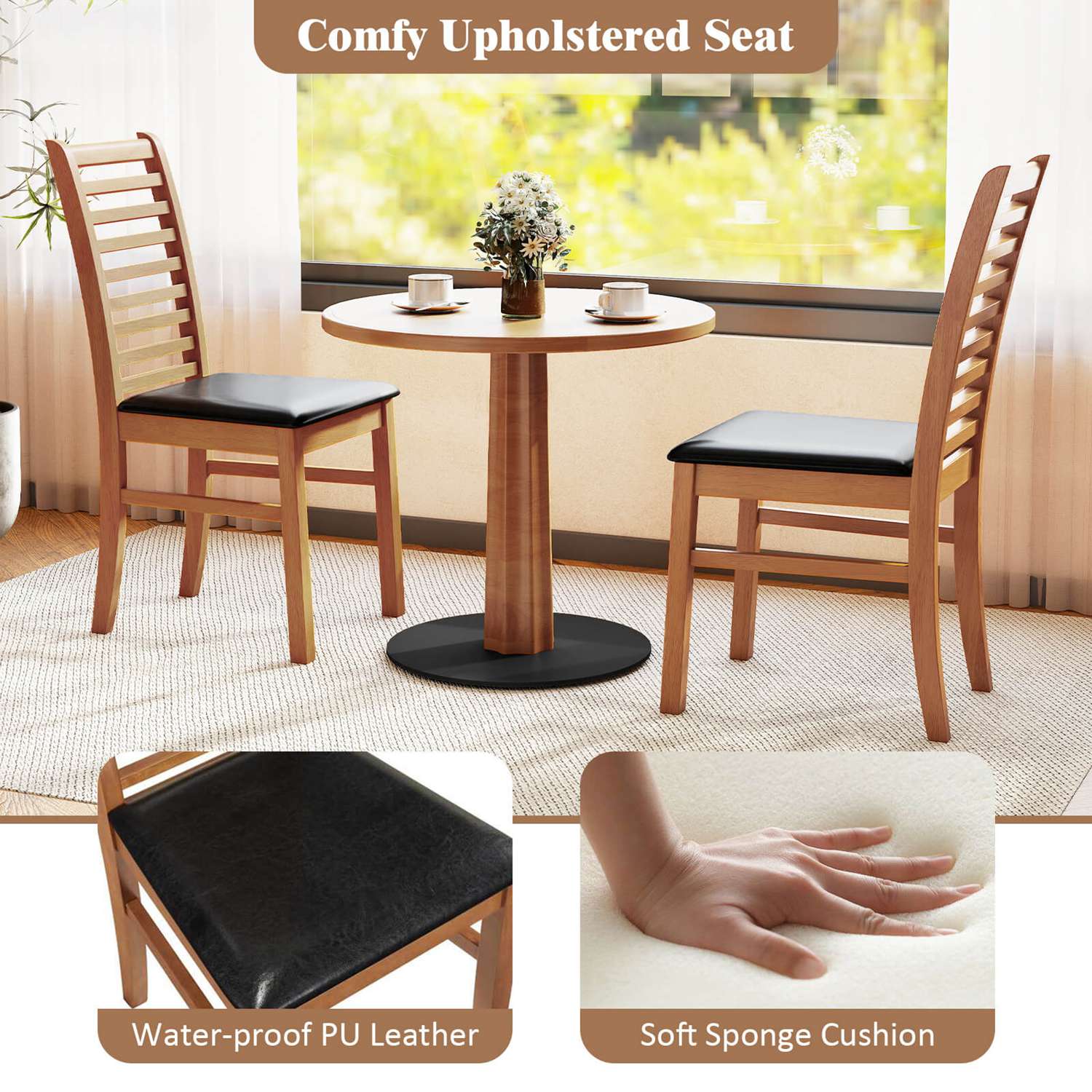 Costway CSHY001706 Dining-Chairs - View #7