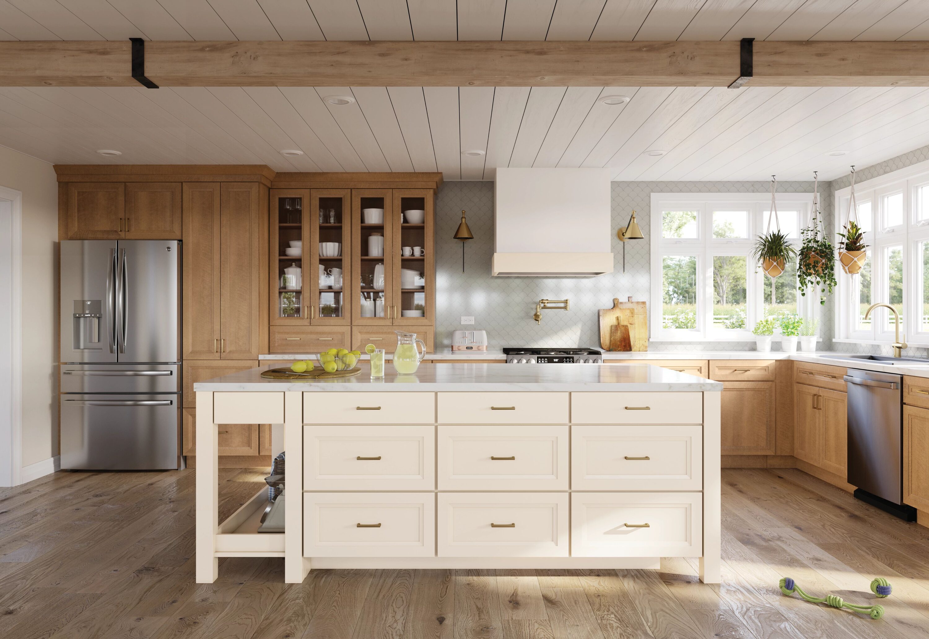 KraftMaid RDCDS,AV4M2,G69M Cabinet-Samples - View #2