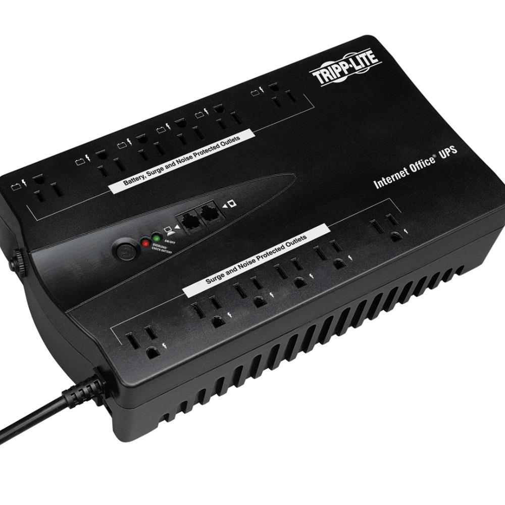 Interex By Tripp-Lite TCNCD383830 Tripp Lite TRL-INTERNET900U 900VA 480W UPS Desktop Battery Back Up Compact 120V USB RJ11 PC
