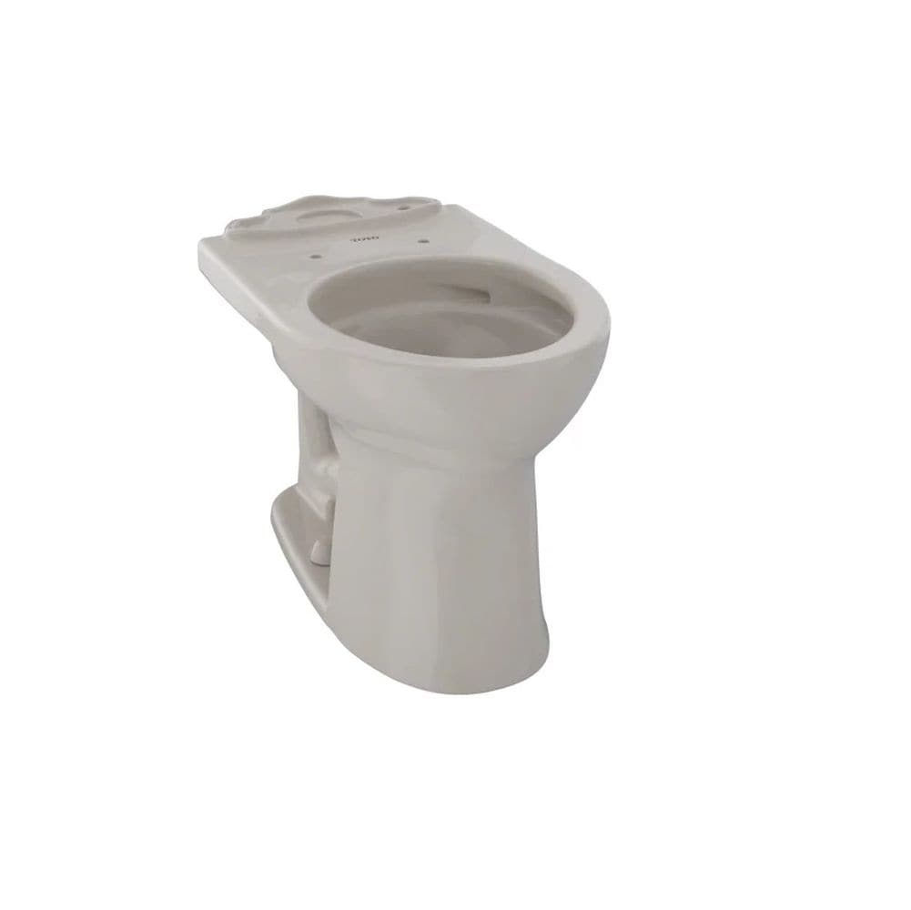 TOTO Drake II Bone Round Standard Height Toilet Bowl 12-in Rough-In at ...