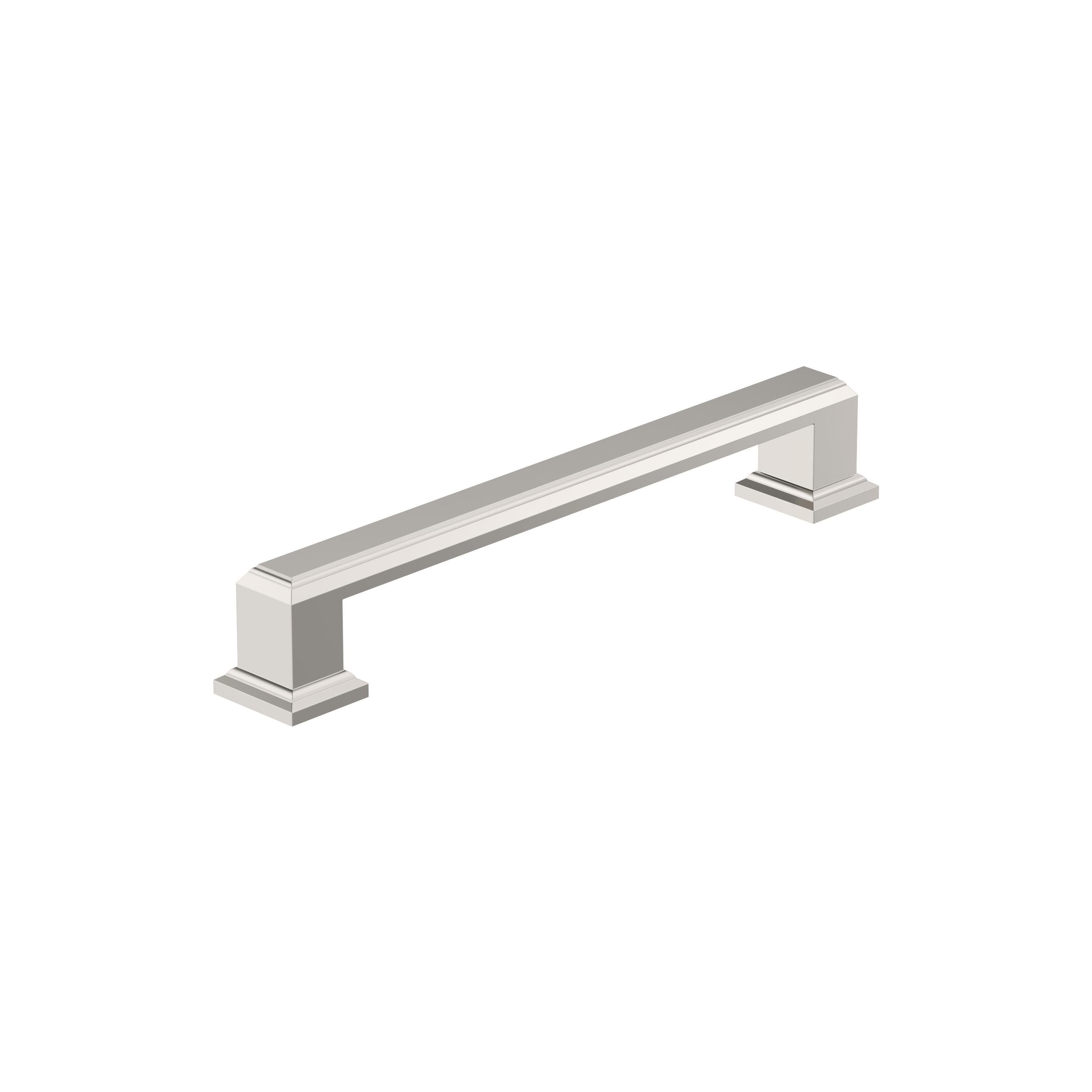 Amerock BP36760PN Appoint 5-1/16-in , 128mm Center to Center Polished Nickel Rectangular Bar