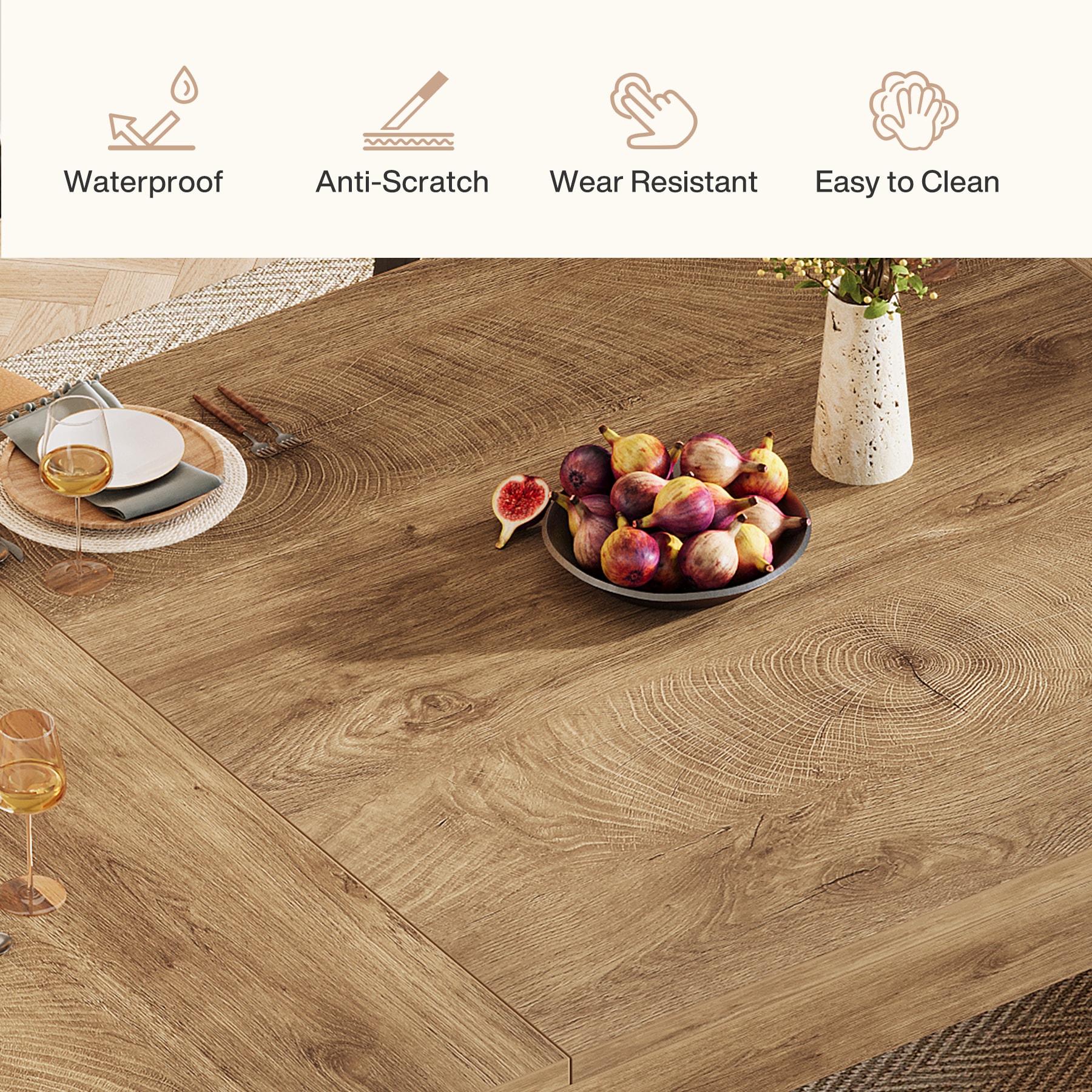 Tribesigns LWOYJL-1044YY Dining-Tables - View #5