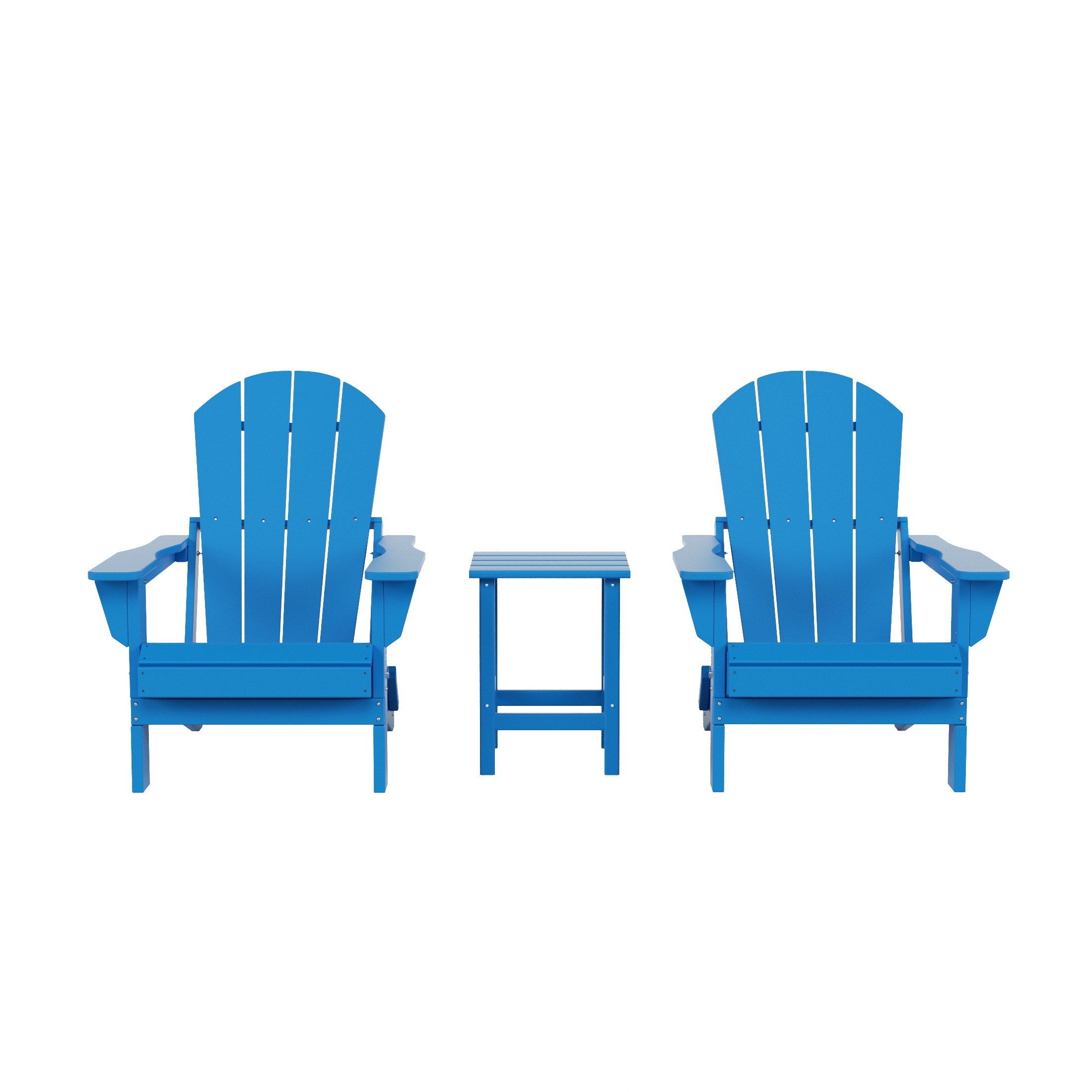 Westin Furniture 2001-AC2-CS-PB 3 -Piece Patio Conversation Set