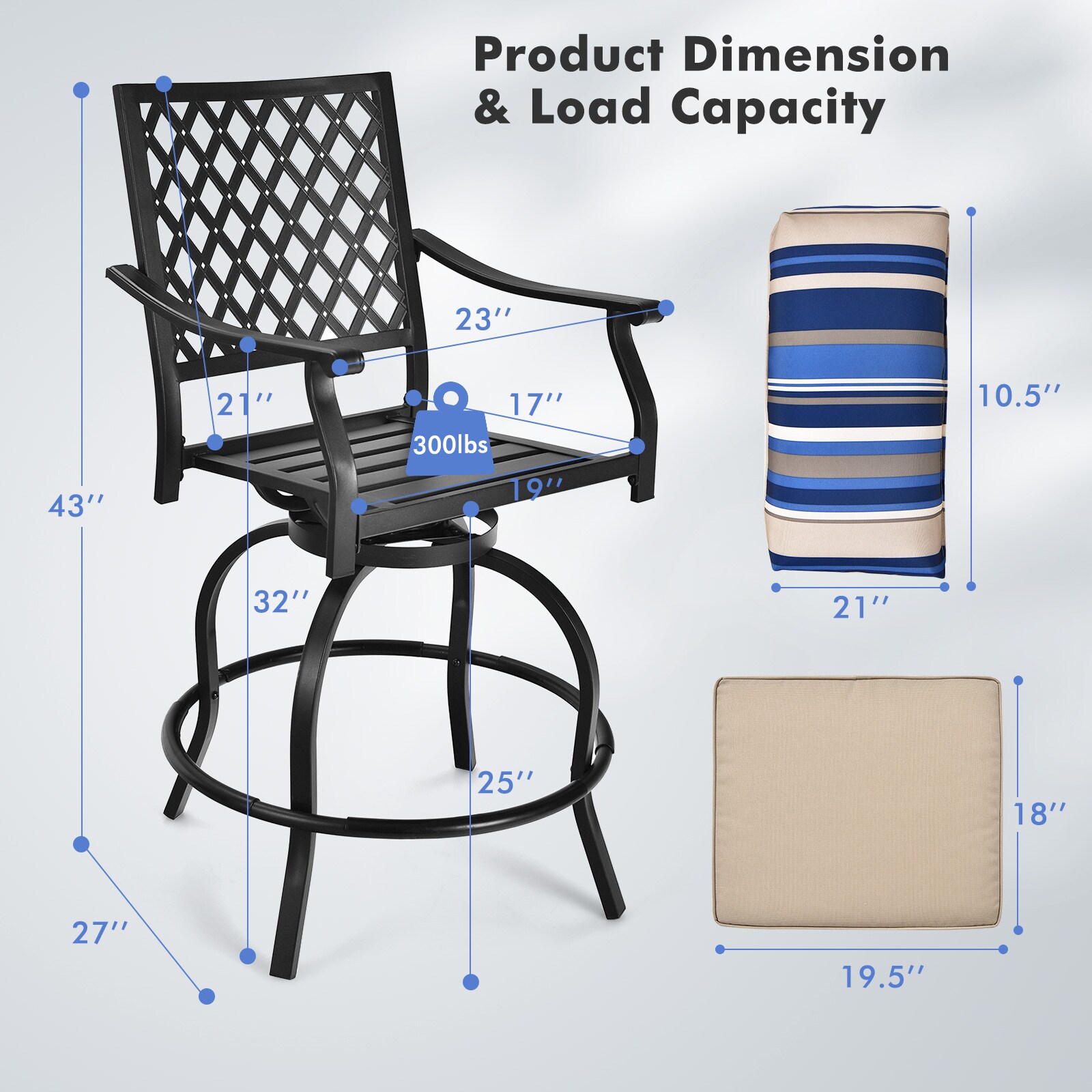YERIVA HSM10140 Patio-Chairs - View #5