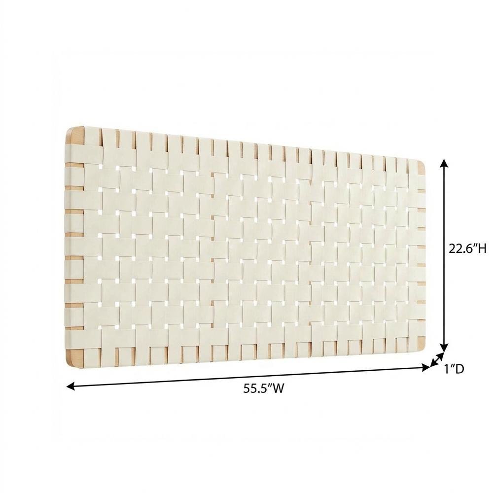 FurniFact BO3612476WHT Upholstered-Headboards - View #2
