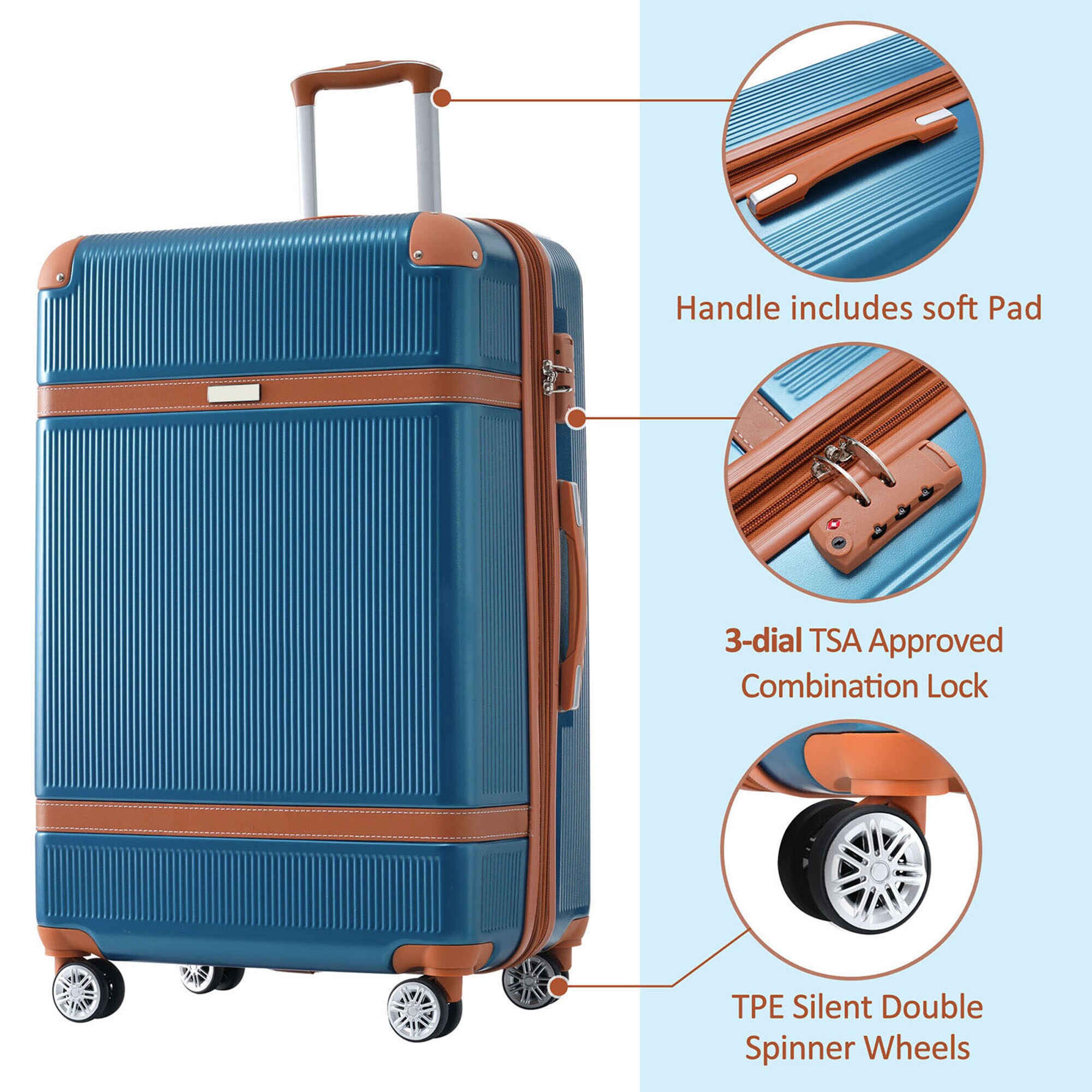 Bybafun YD9500056 Luggage-And-Luggage-Sets - View #5