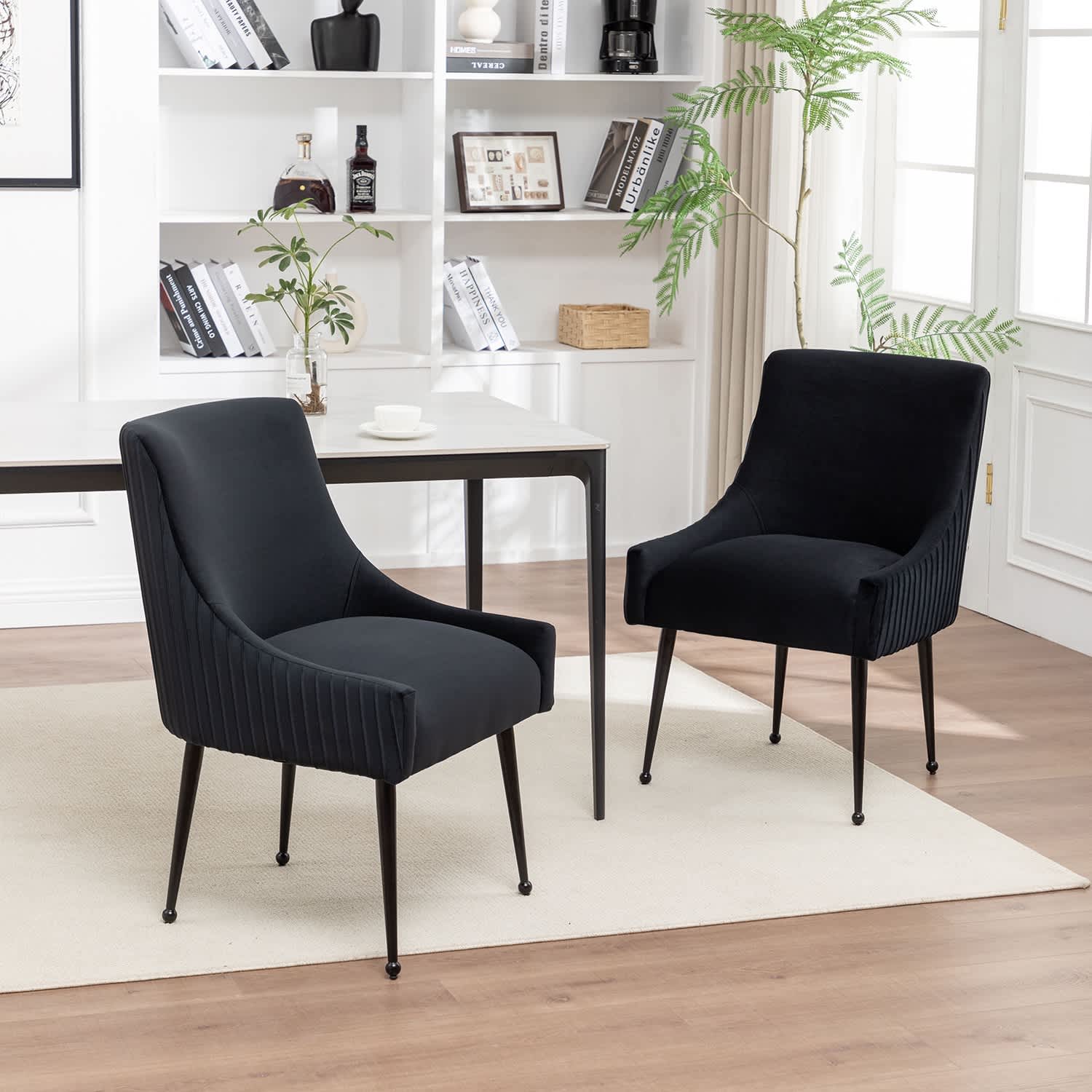 SEYNAR XY784-BLACK-S2 Dining-Chairs - View #3