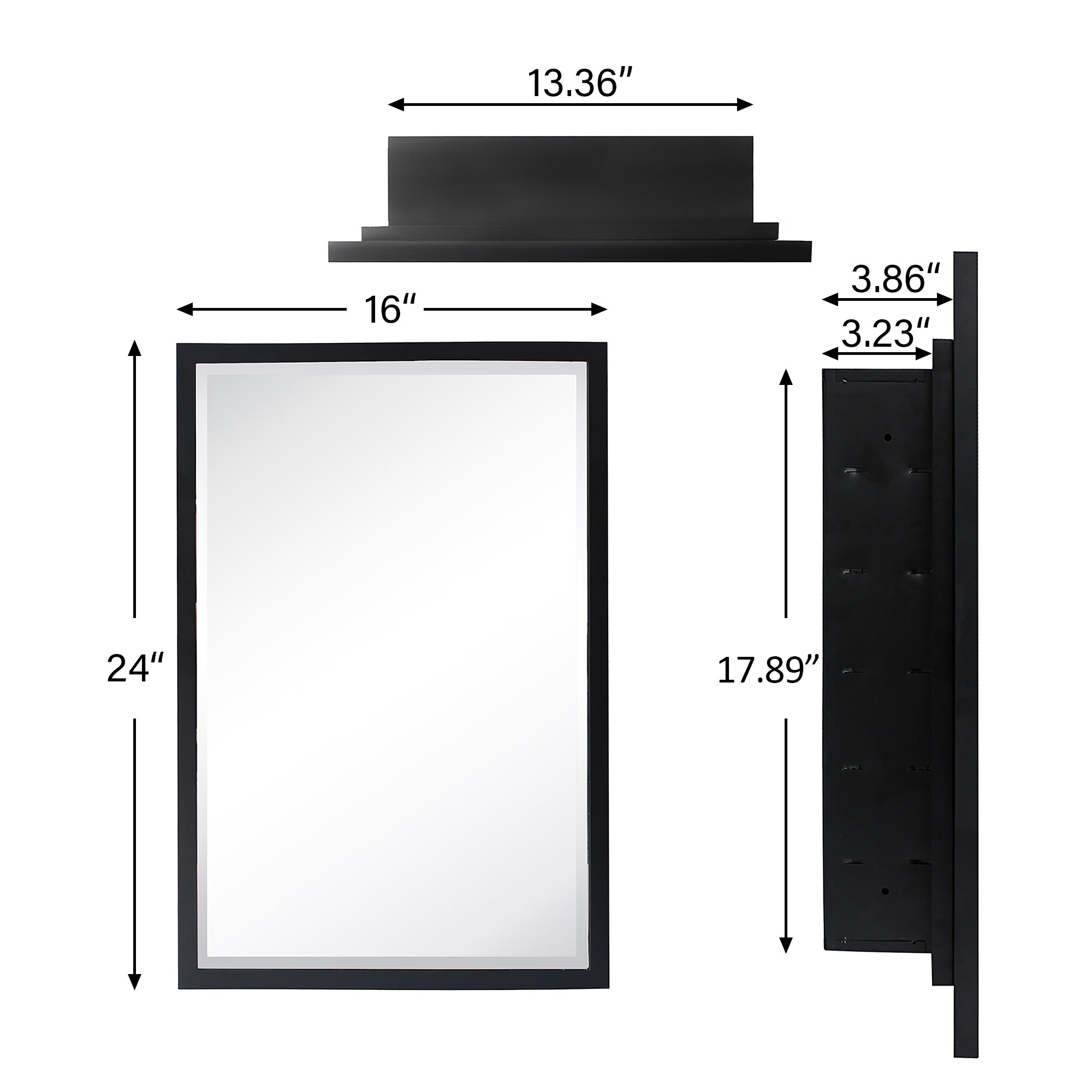 TEHOME GC-00150 Bathroom-Medicine-Cabinets - View #6