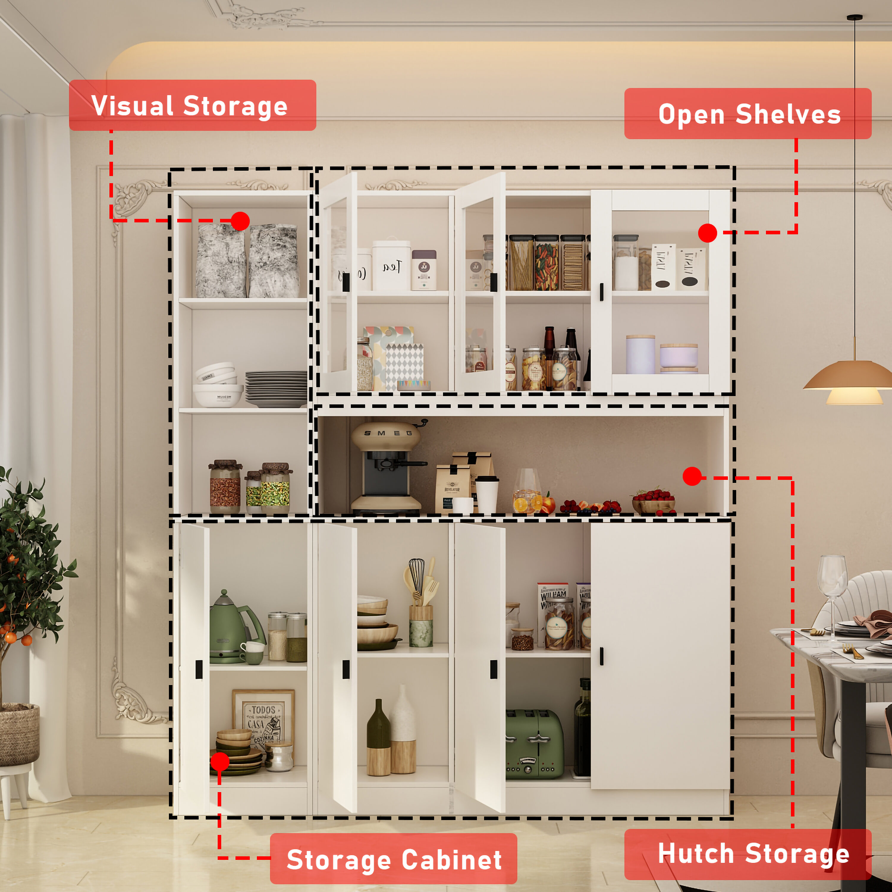 FUFU&GAGA KF210157+162 Dining-Kitchen-Storarge - View #4