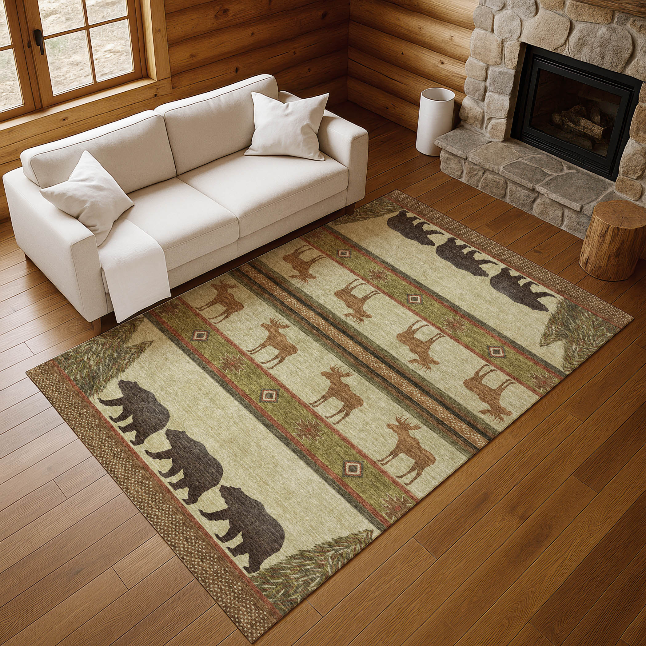 Addison Rugs AMF141BR5X8 rugs - View #7