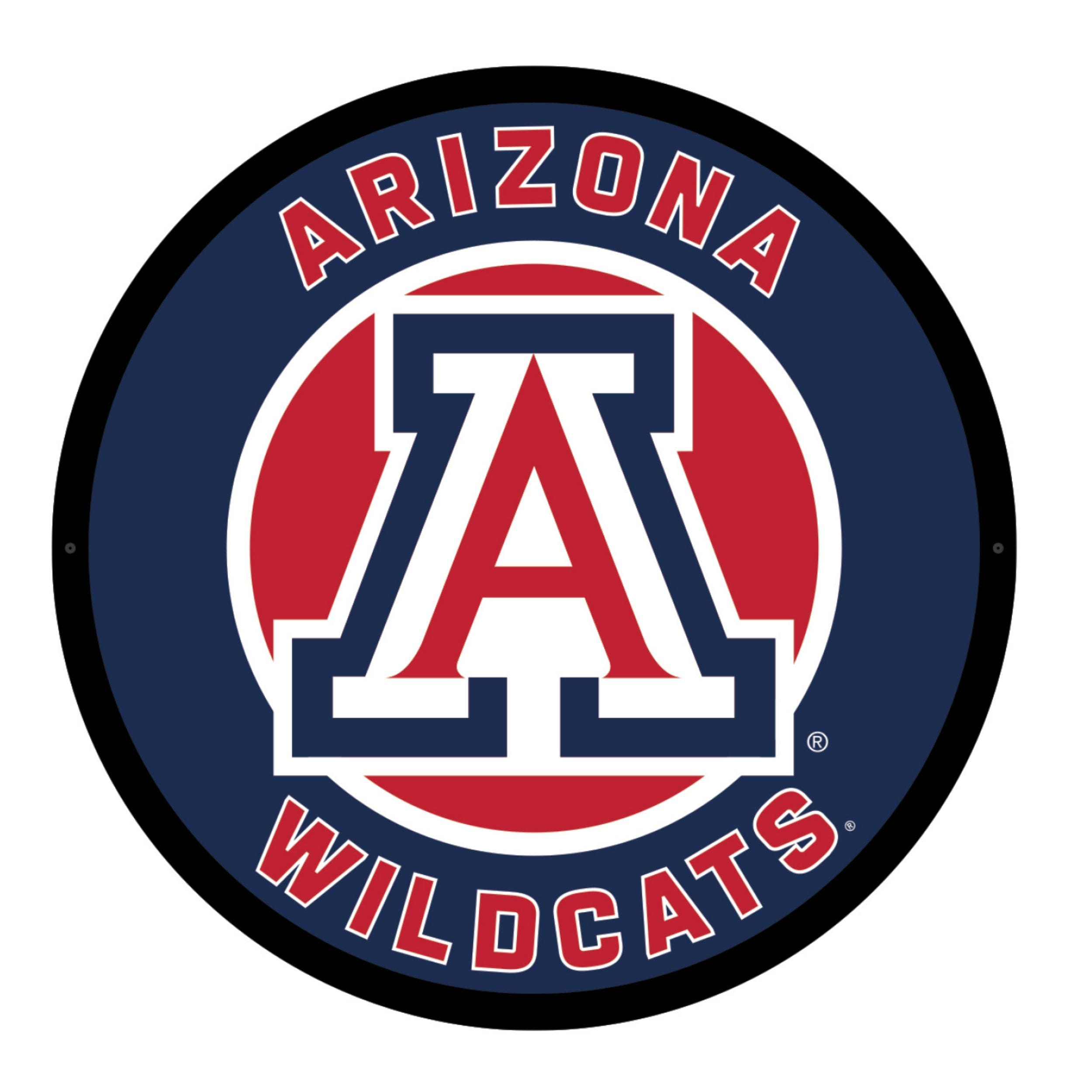 Evergreen 8LED945RD Arizona Wildcats 23-Inches W x 23-Inches H Acrylic Sports Wall Phrases Wall accent