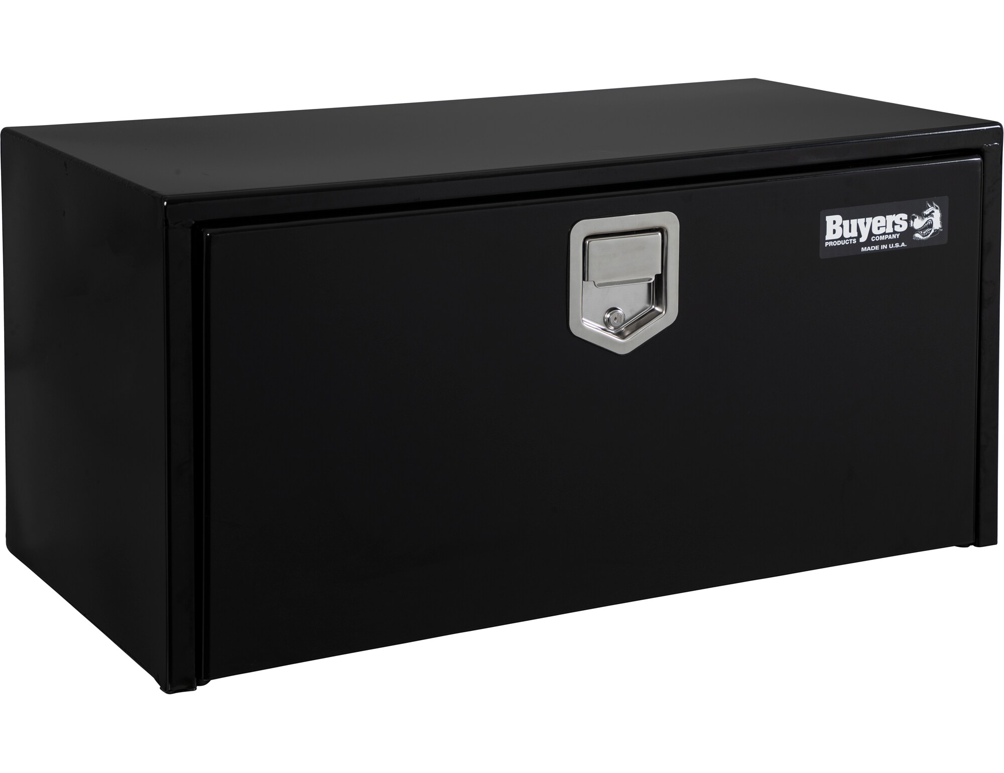 Black Steel Underbody Truck Tool Box with T-Latch Series