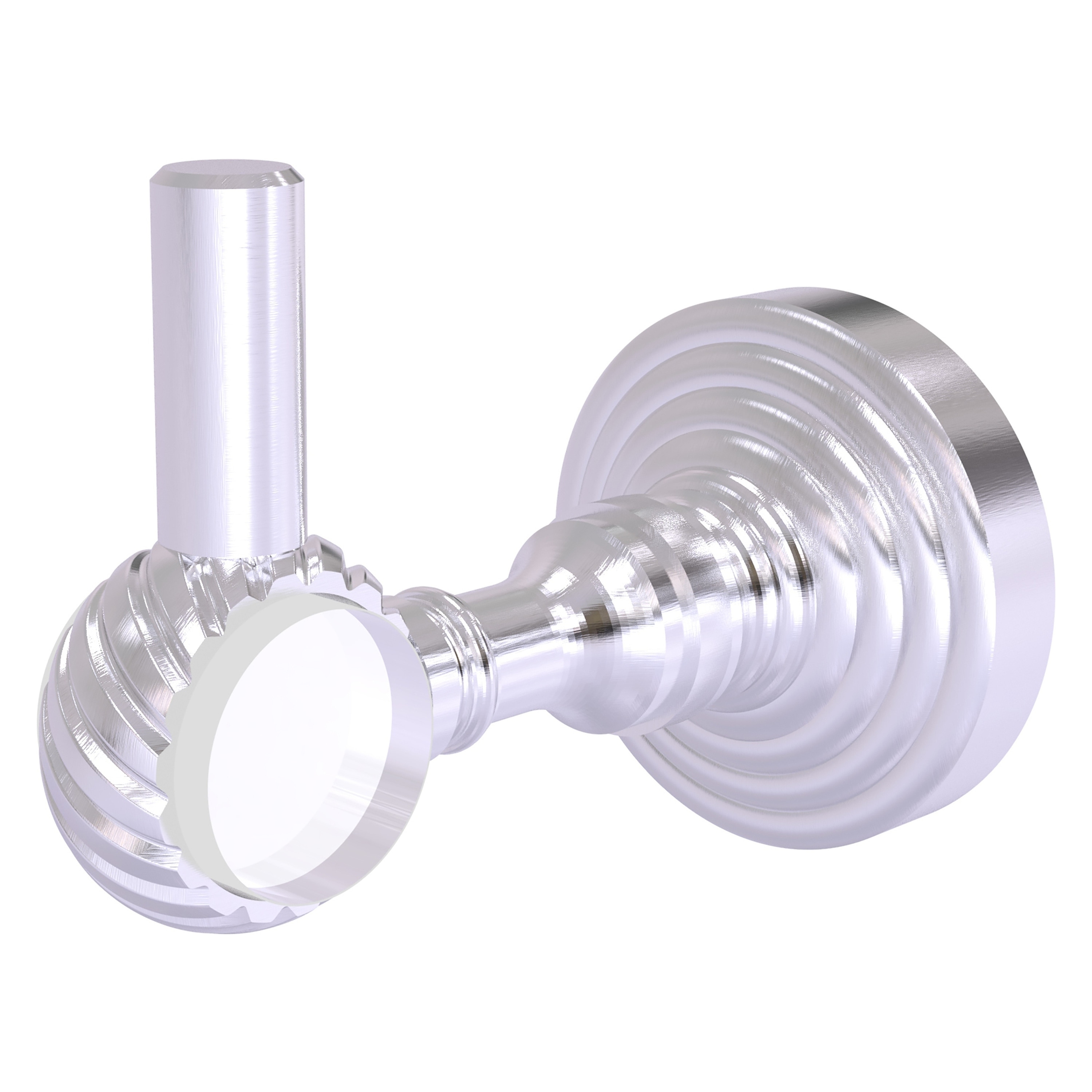 Allied Brass PG-20T-SCH Pacific Grove Satin Chrome Single -Hook Wall mount Towel Hook