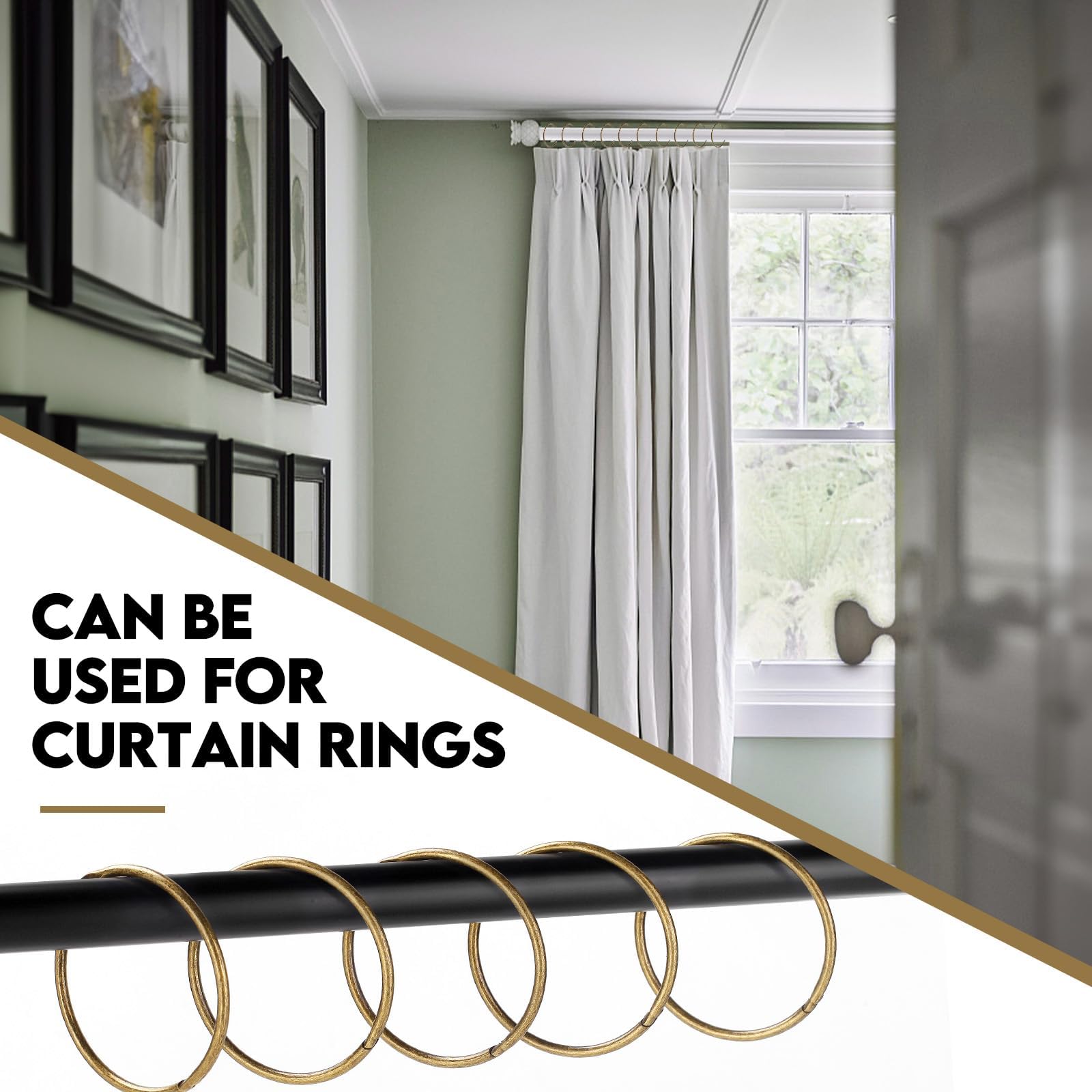 Aoibox LABEHJVR Shower-Rings-Hooks - View #7