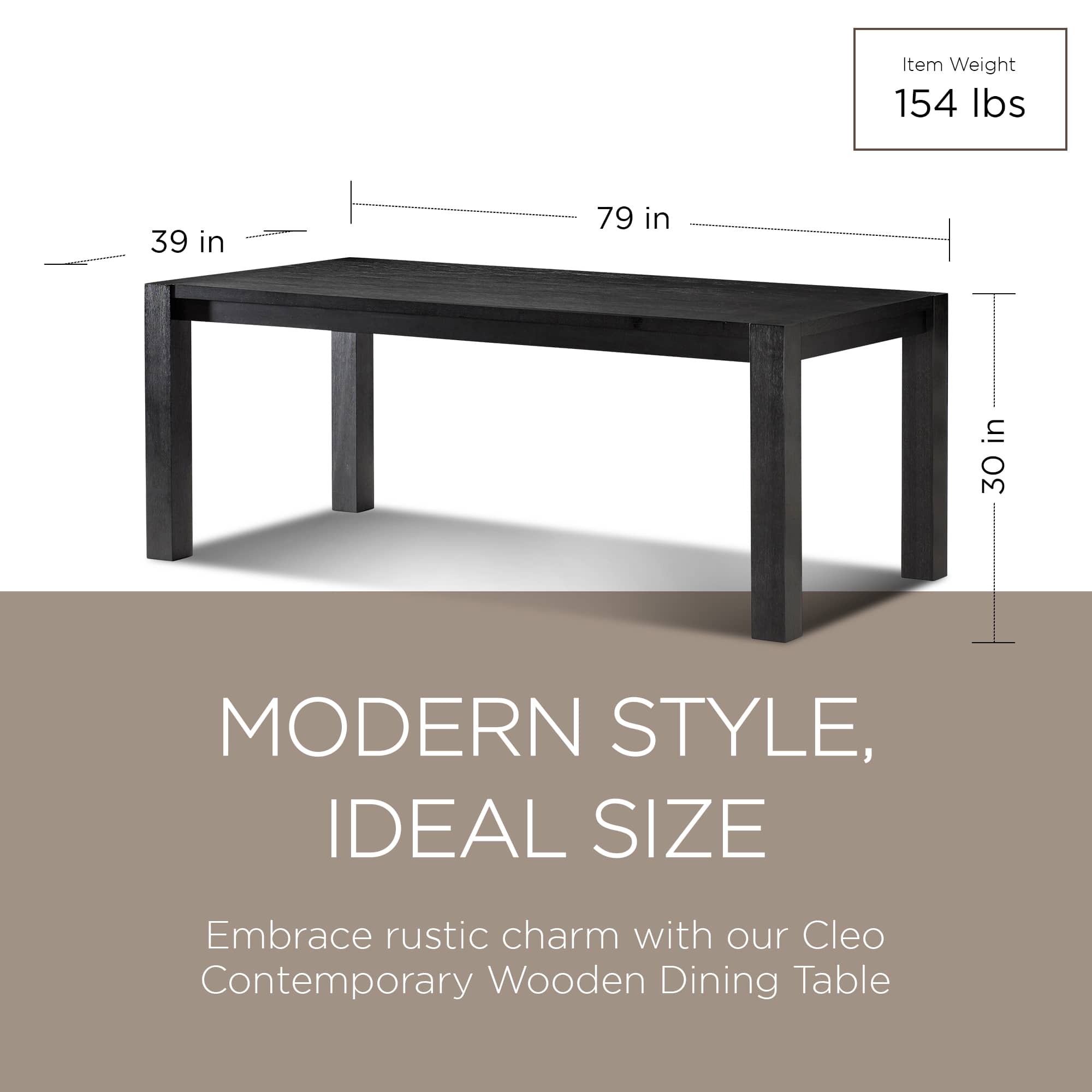 Maven Lane ML354501-WDT-BK Dining-Tables - View #2