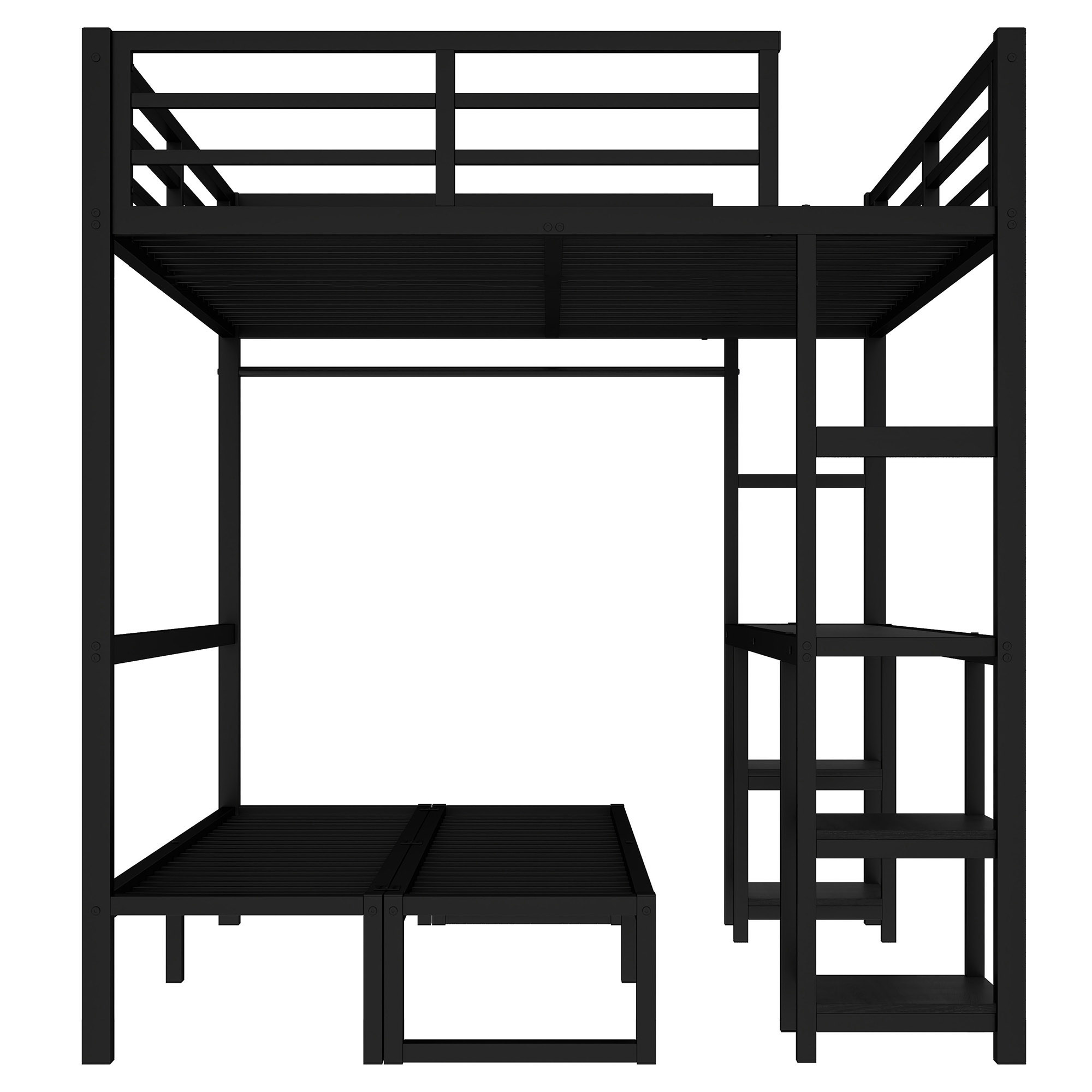 SINOFURN SYE140049BK Bunk-Beds - View #5