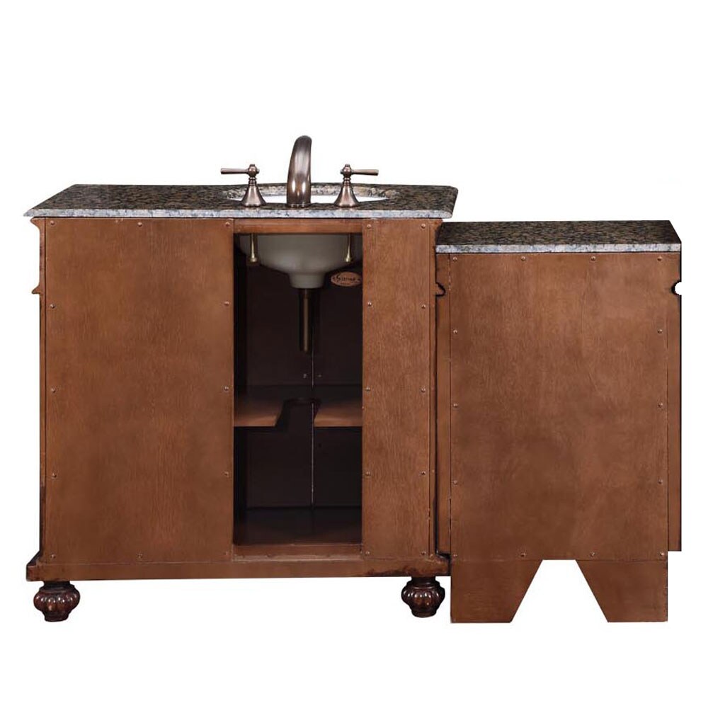 Silkroad Exclusive HYP-0213-BB-UWC-56-L Bath-Vanity-Combo - View #4