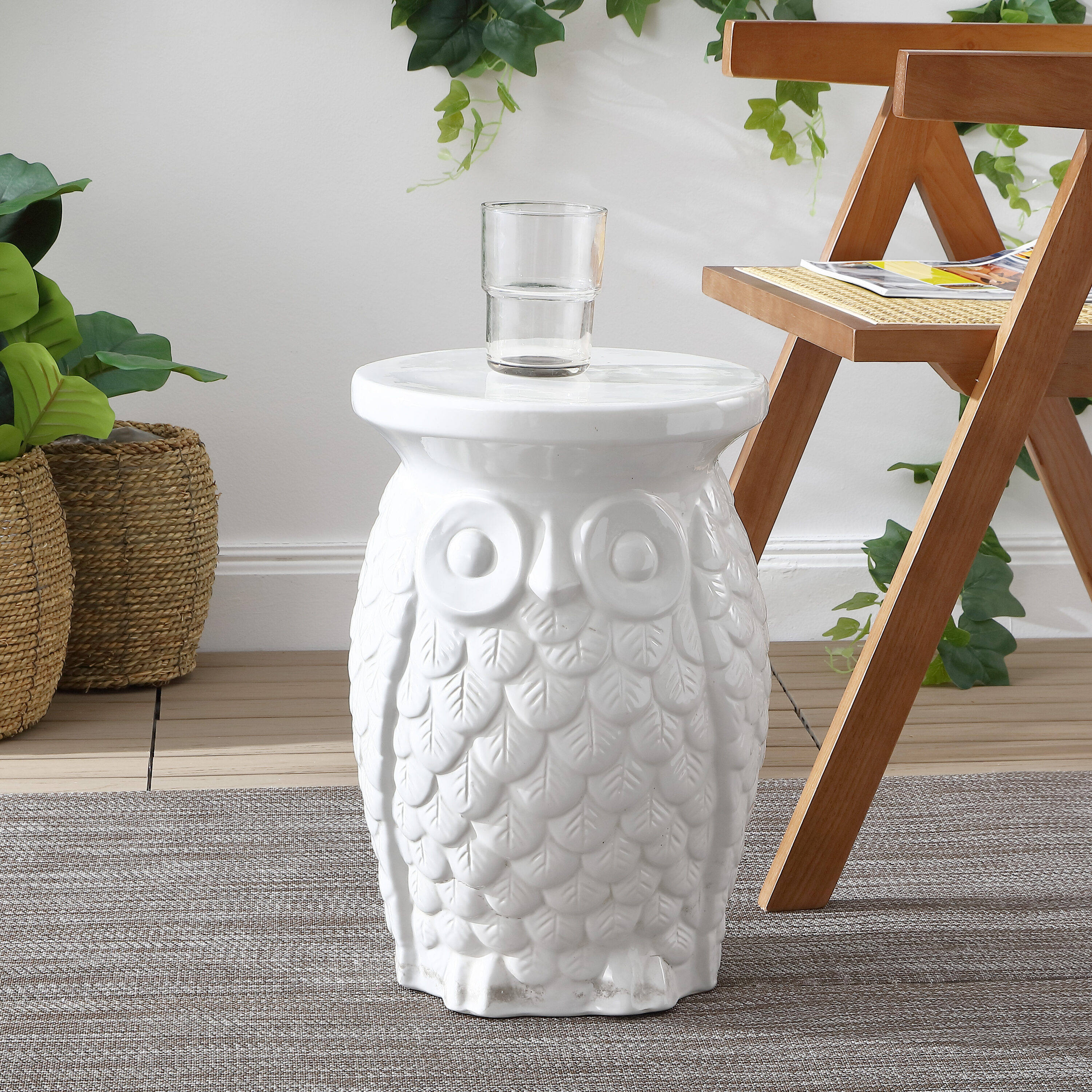 JONATHAN  Y TBL1023A Garden-Stools - View #2