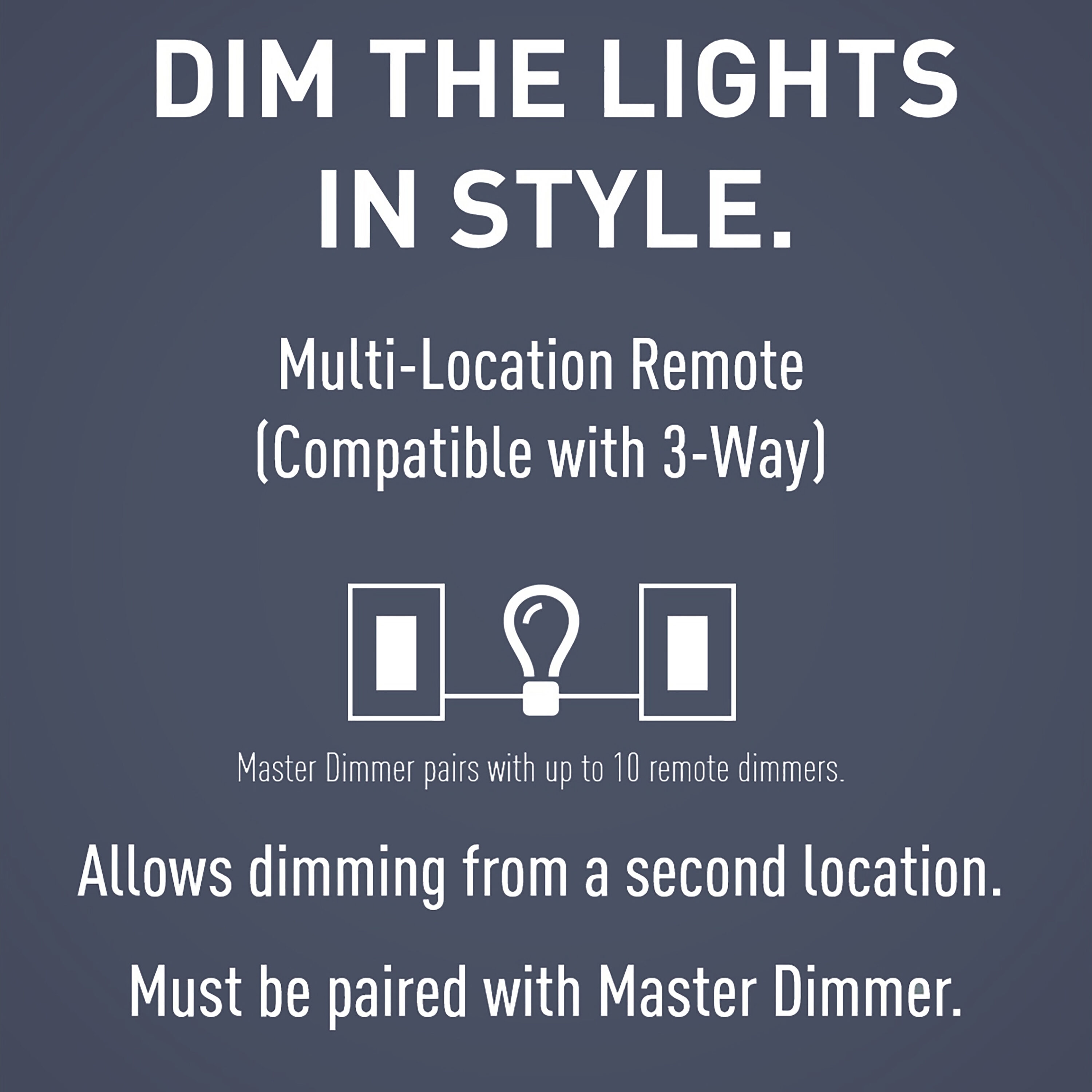 Legrand HMRWCCV4 Light-Dimmers - View #3