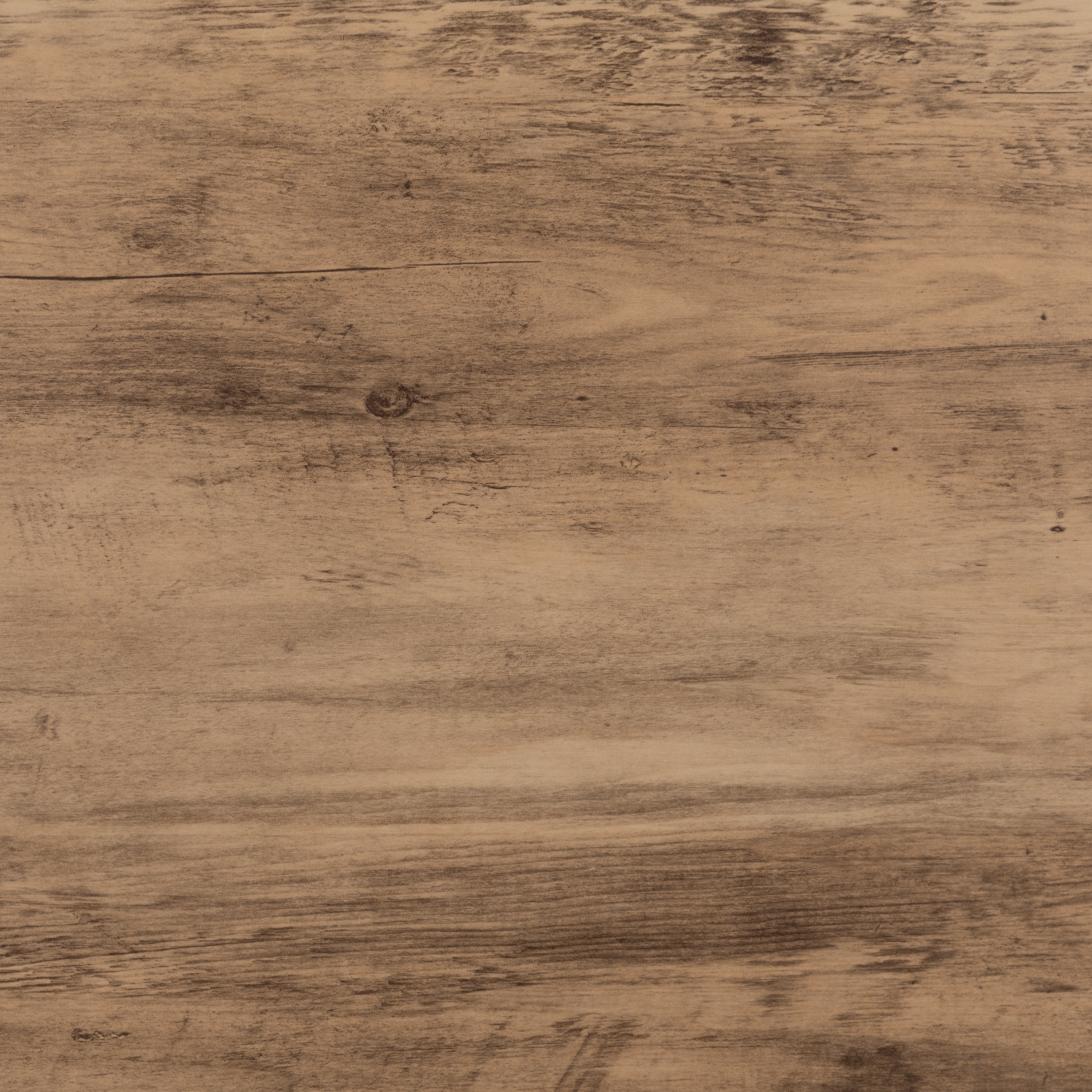 Small Rustic Natural Wood and Black Foldable Desk