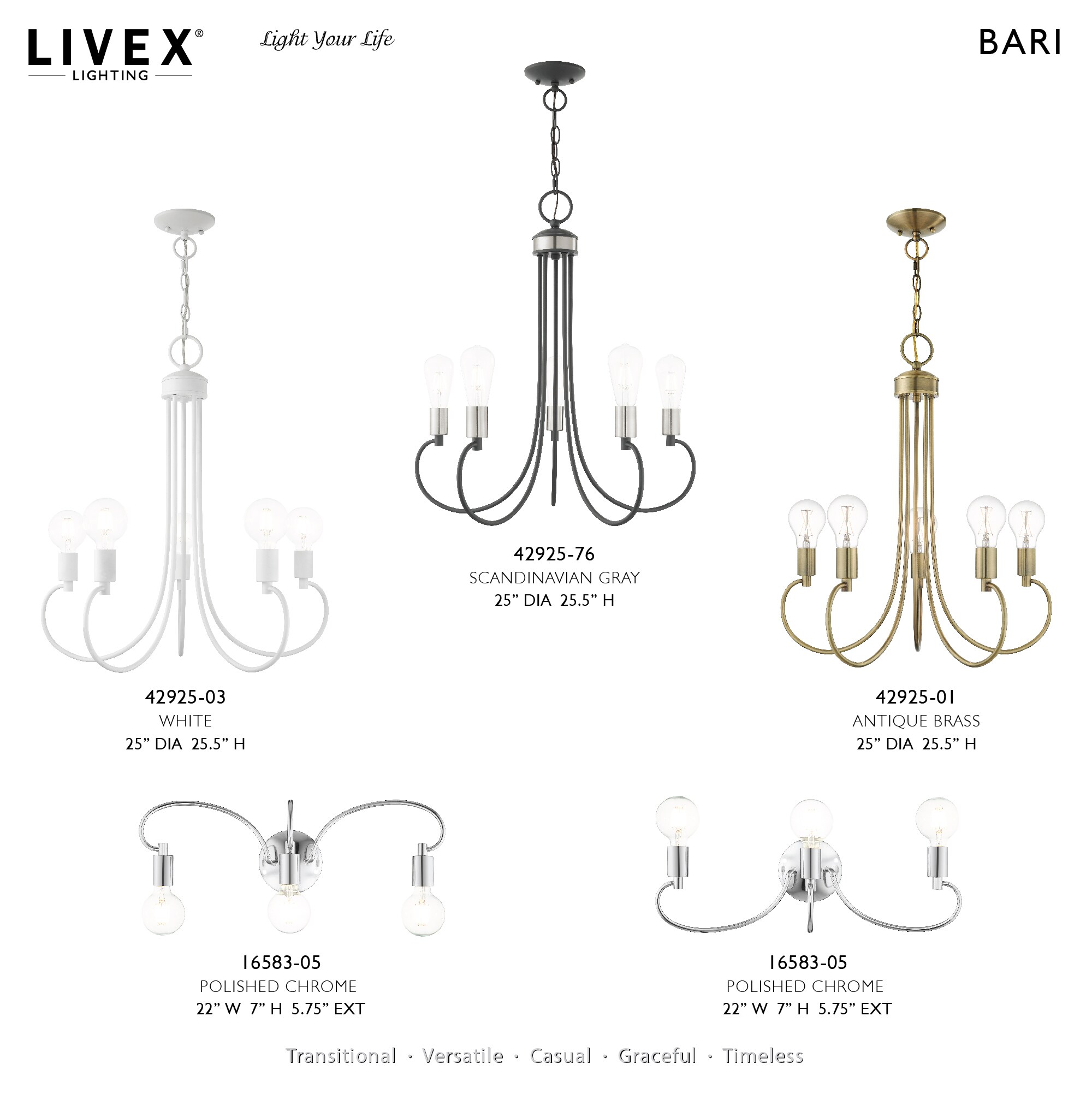 Livex Lighting 16583-05 b089995 - View #3