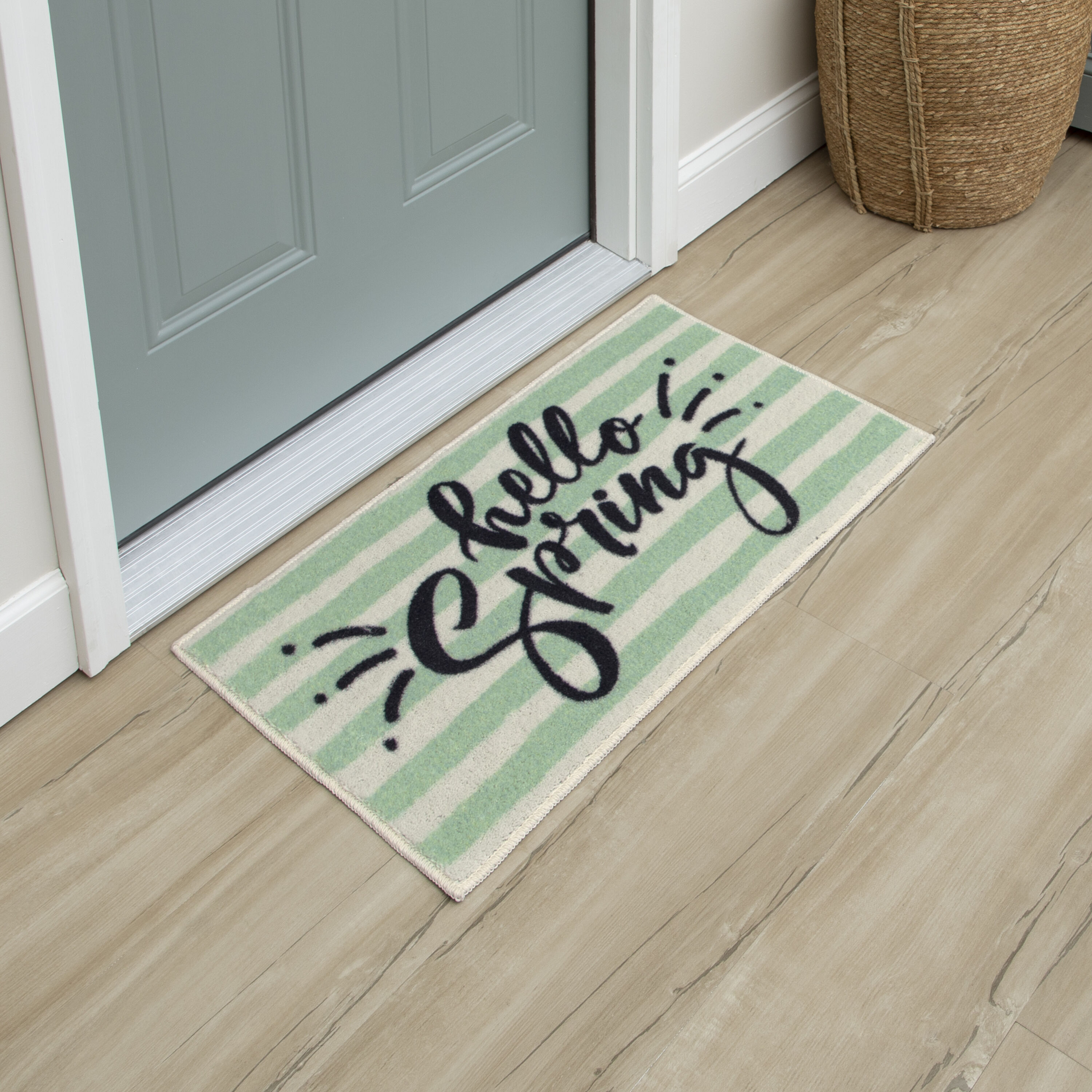 Mohawk Home ZW115 A416 018030 Spring kitchen 2 x 3 (ft) Tufted Polyester Multi Rectangular Indoor Machine washable Throw rug