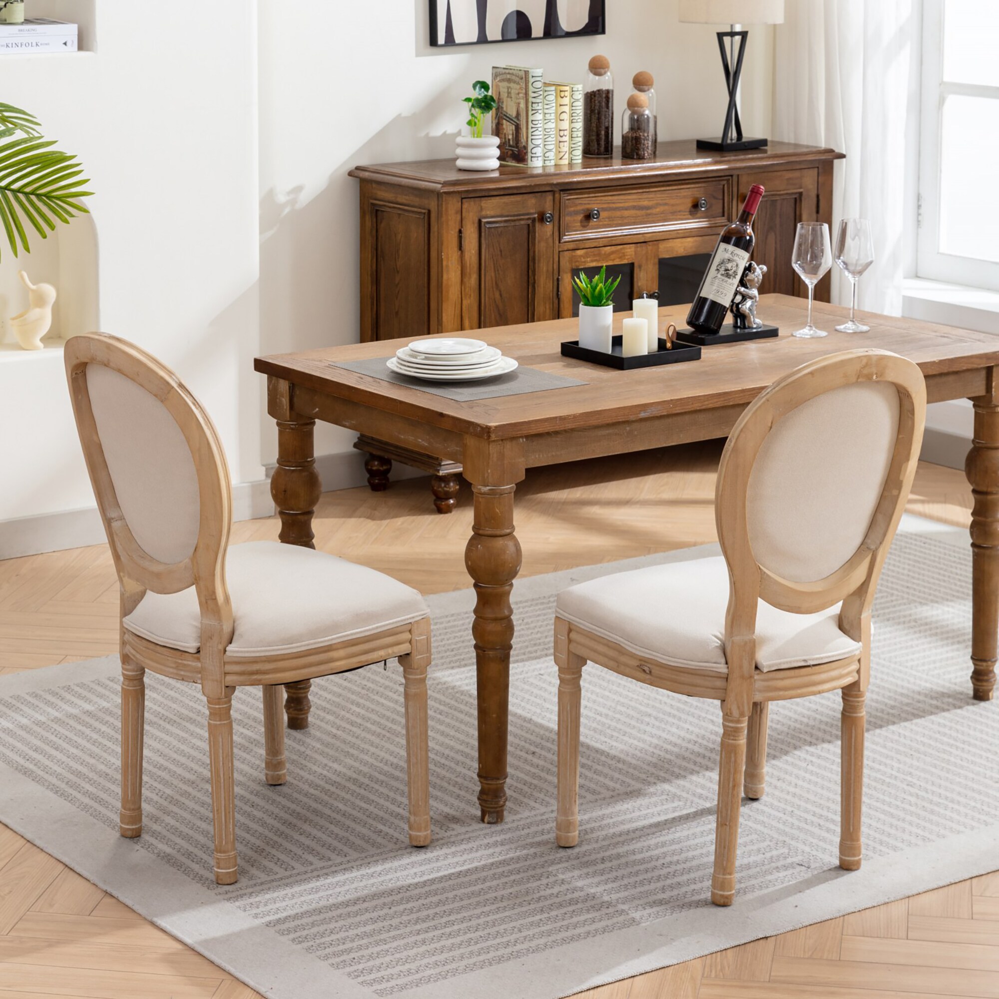 GZMR WF01-GC-V22-RD-CF Dining-Chairs - View #2