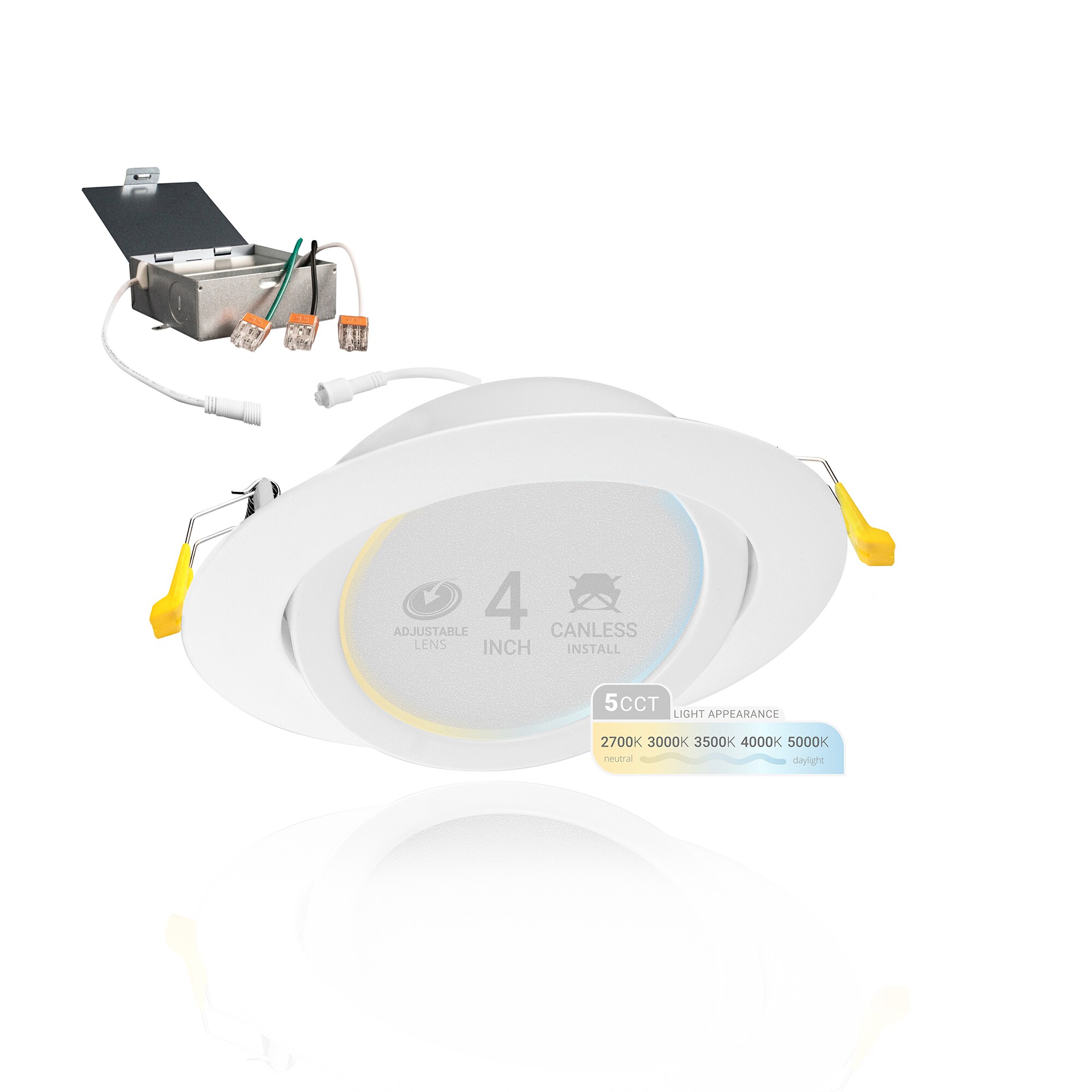 NUWATT NW-PADJDL49W5CTWH12P Led-Retrofit-Downlight - View #2