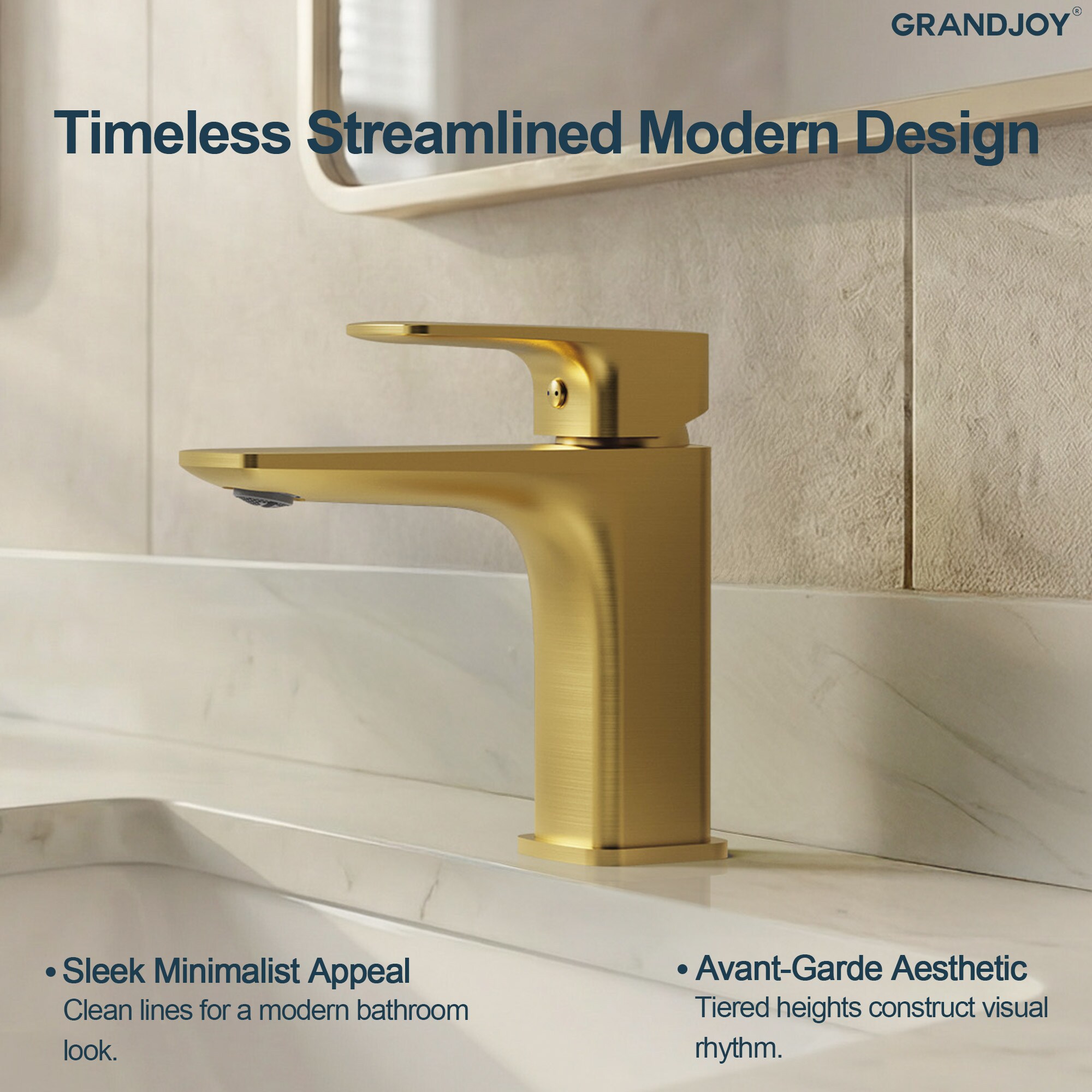GRANDJOY SGF13GJ-09B-BG Lavatory-Faucets - View #8