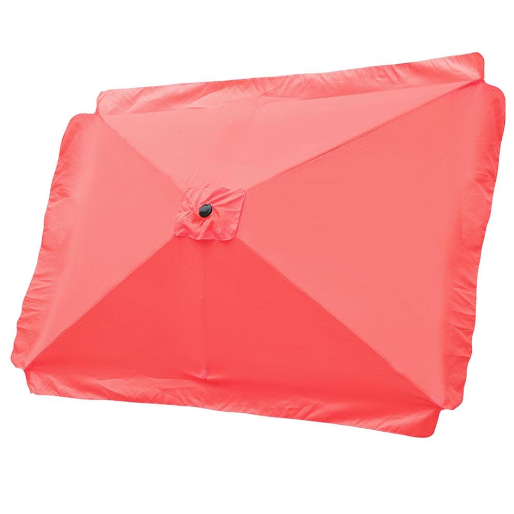 Yescom 07UMC010-2X3T-LC-LO 10x6ft Universal Replacement Umbrella Canopy with Tippet Top Cover Patio Beach