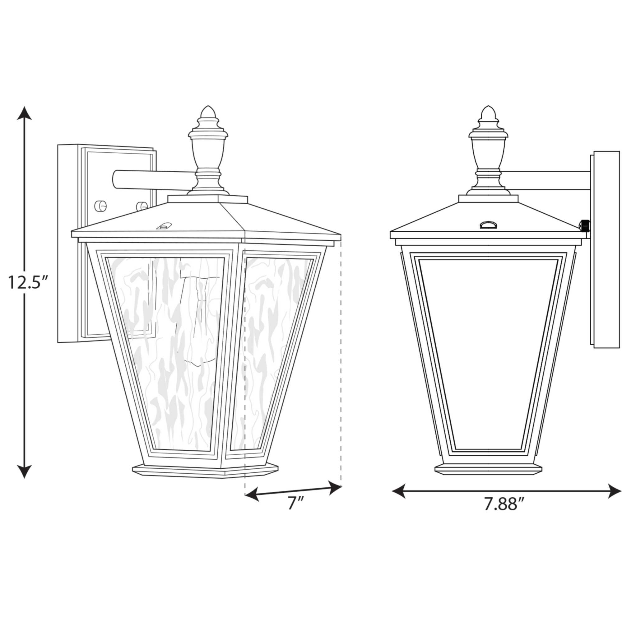 Progress Lighting P560166-031 Outdoor-Wall-Lighting - View #4