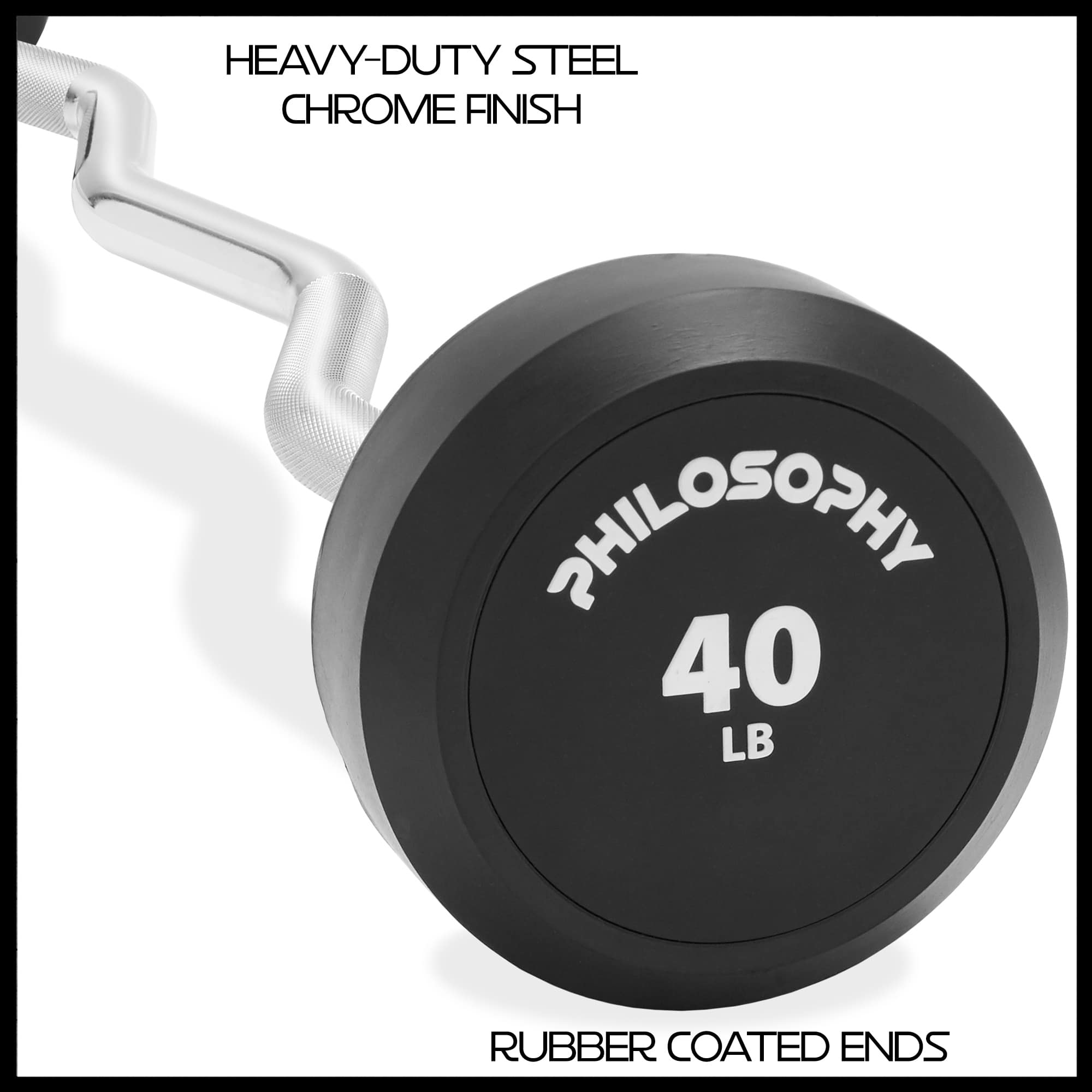 Philosophy Gym FIT-XB-C-402 Barbells-Weight-Bars-Plates - View #5