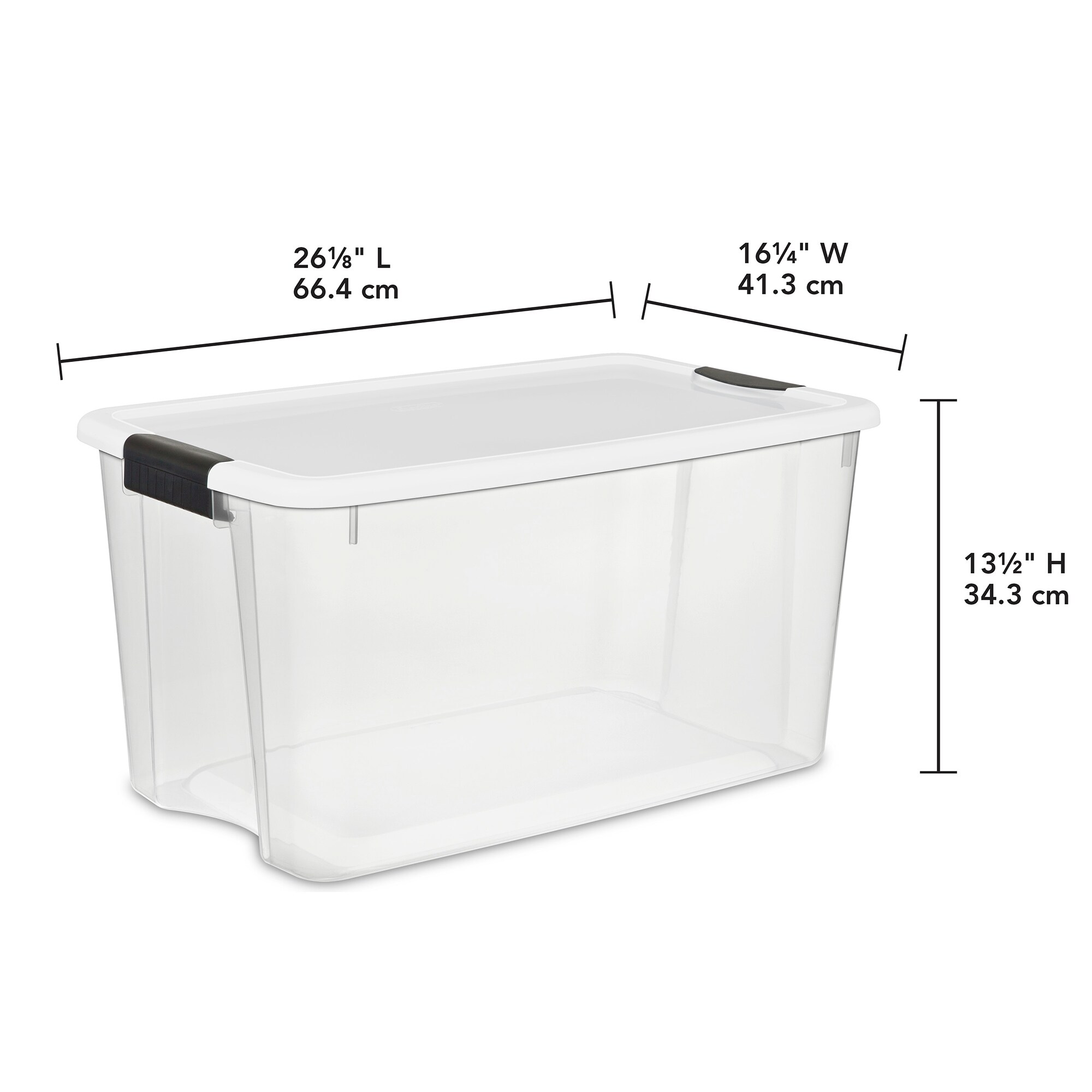 Sterilite 112416 Plastic-Storage-Totes - View #2